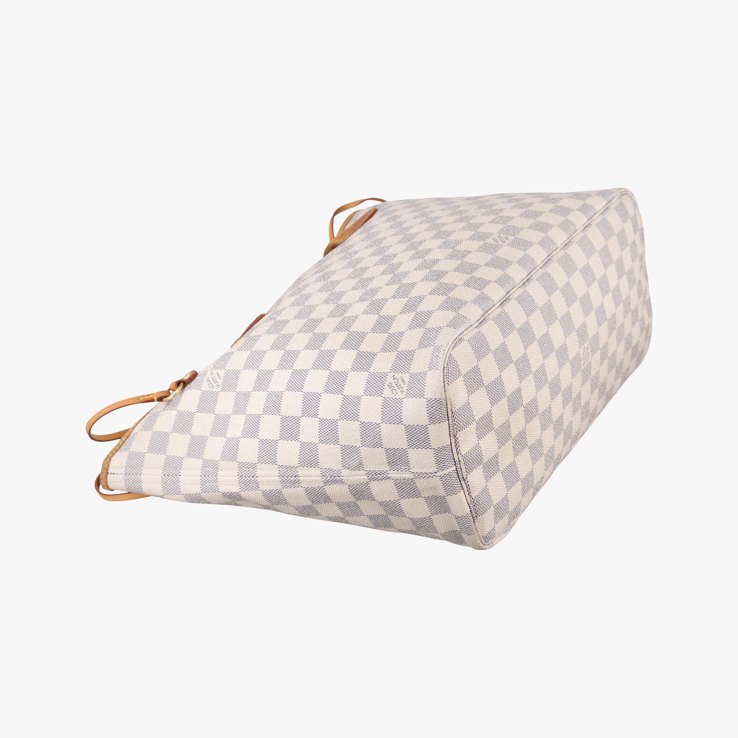 Secondhand Louis Vuitton NEVERFULL MM AZUR Damier Canvas N51107 shoulderbag | stylenewstar