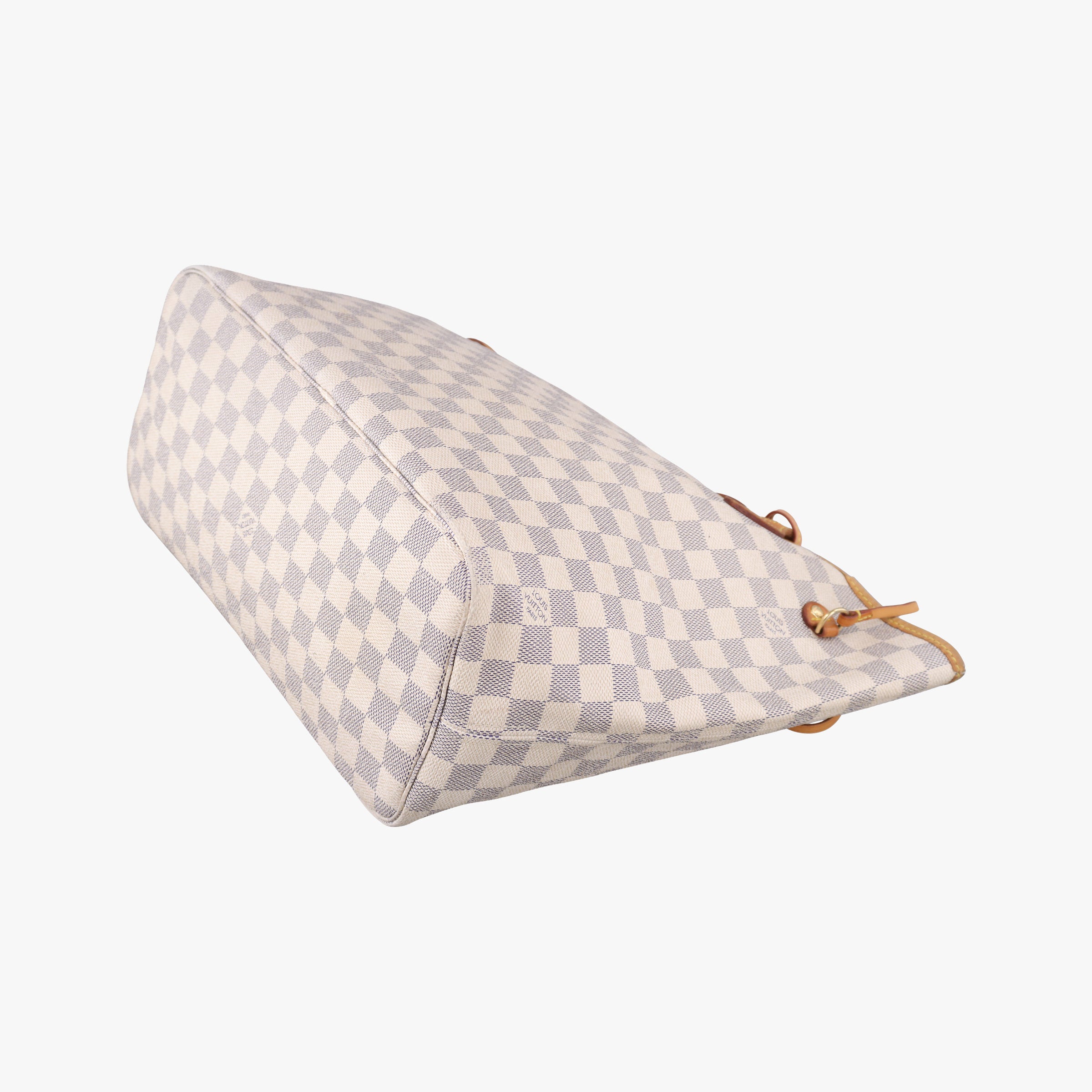 Secondhand Louis Vuitton NEVERFULL MM AZUR Damier Canvas N51107 shoulderbag | stylenewstar
