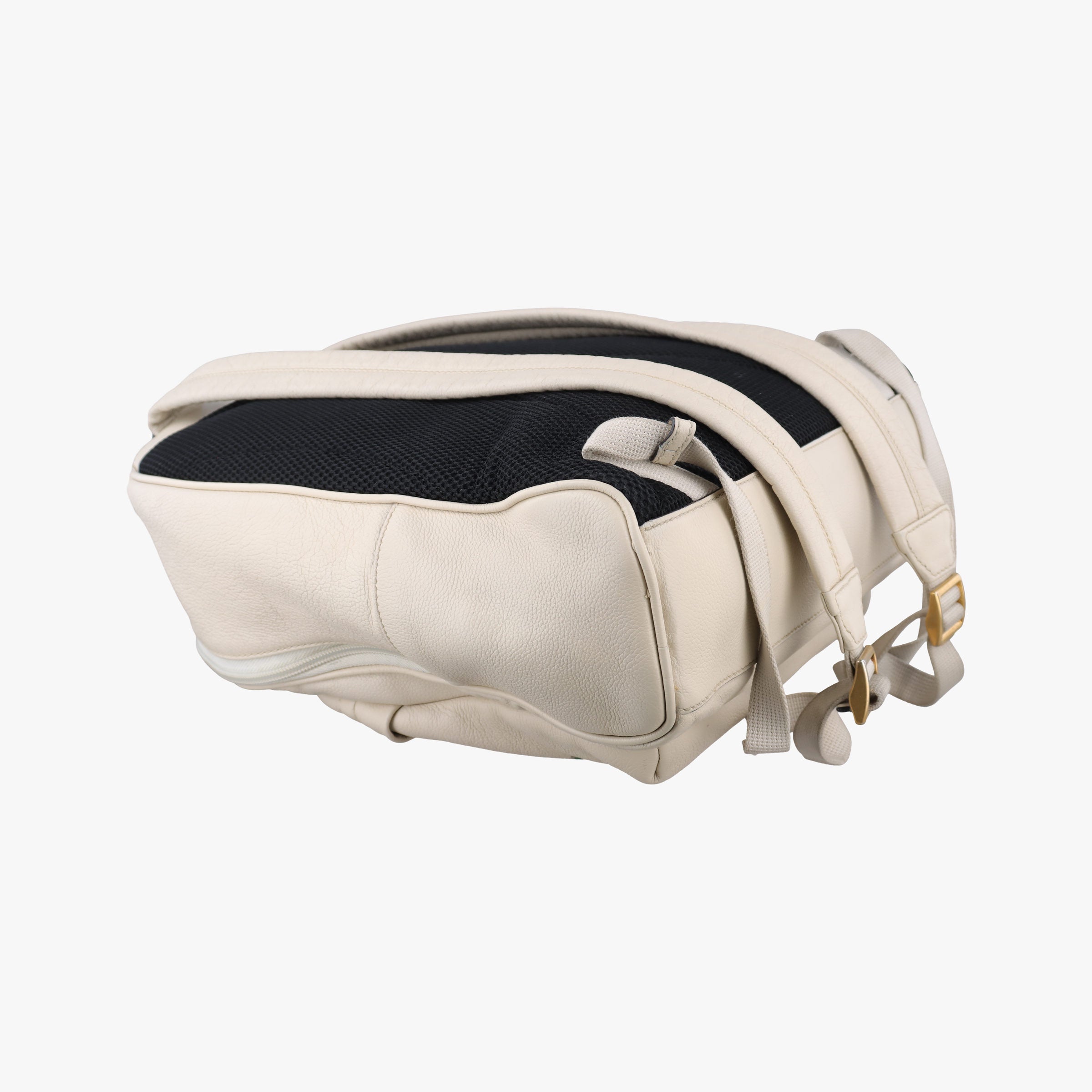 Pre-owned Gucci GUCCI Print White Leather 547834 backpack/rucksack | stylenewstar