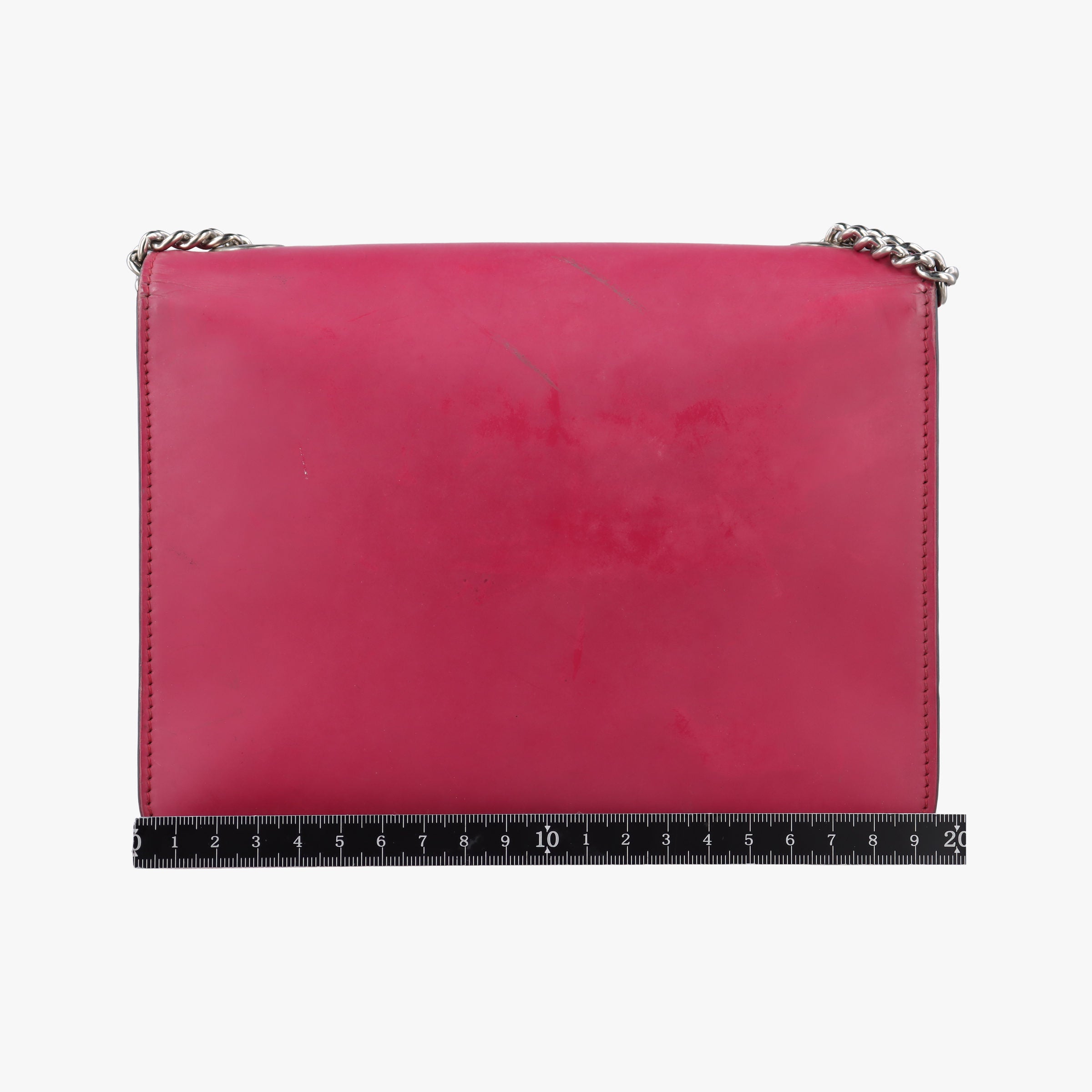 Pre-owned Gucci Interlocking G Rose Patent 387609 shoulderbag | stylenewstar