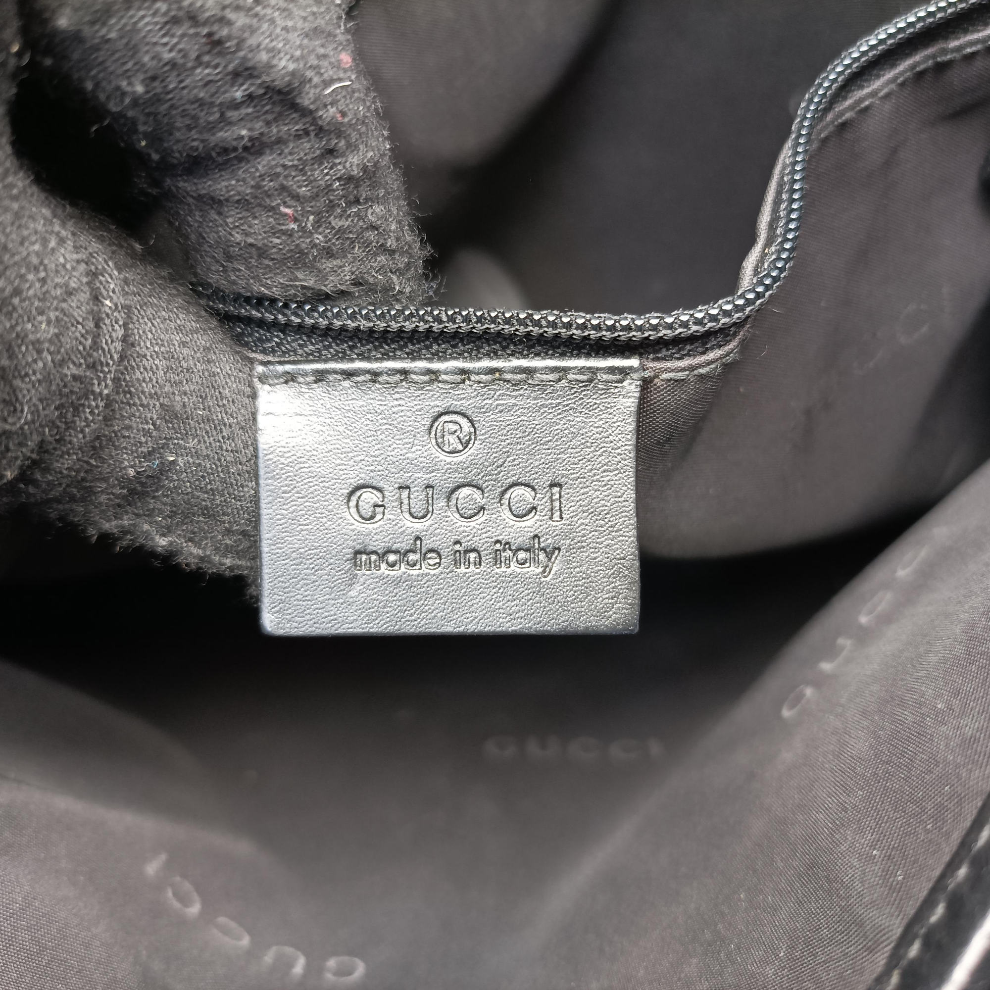 Vintage Gucci Jackie Black velour×leather 001.33 shoulderbag | stylenewstar
