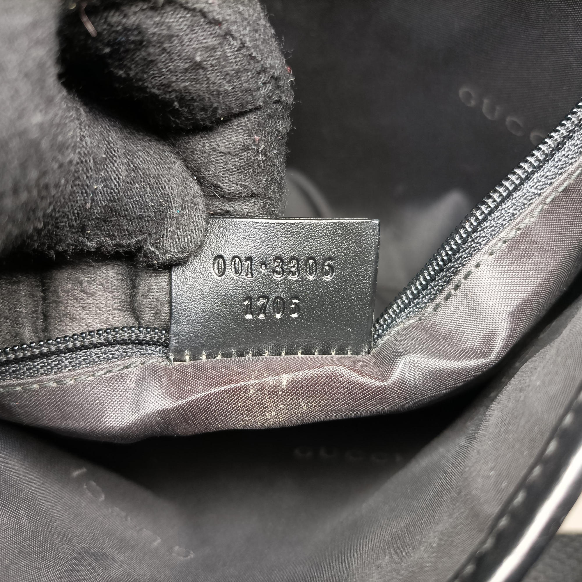 Vintage Gucci Jackie Black velour×leather 001.33 shoulderbag | stylenewstar