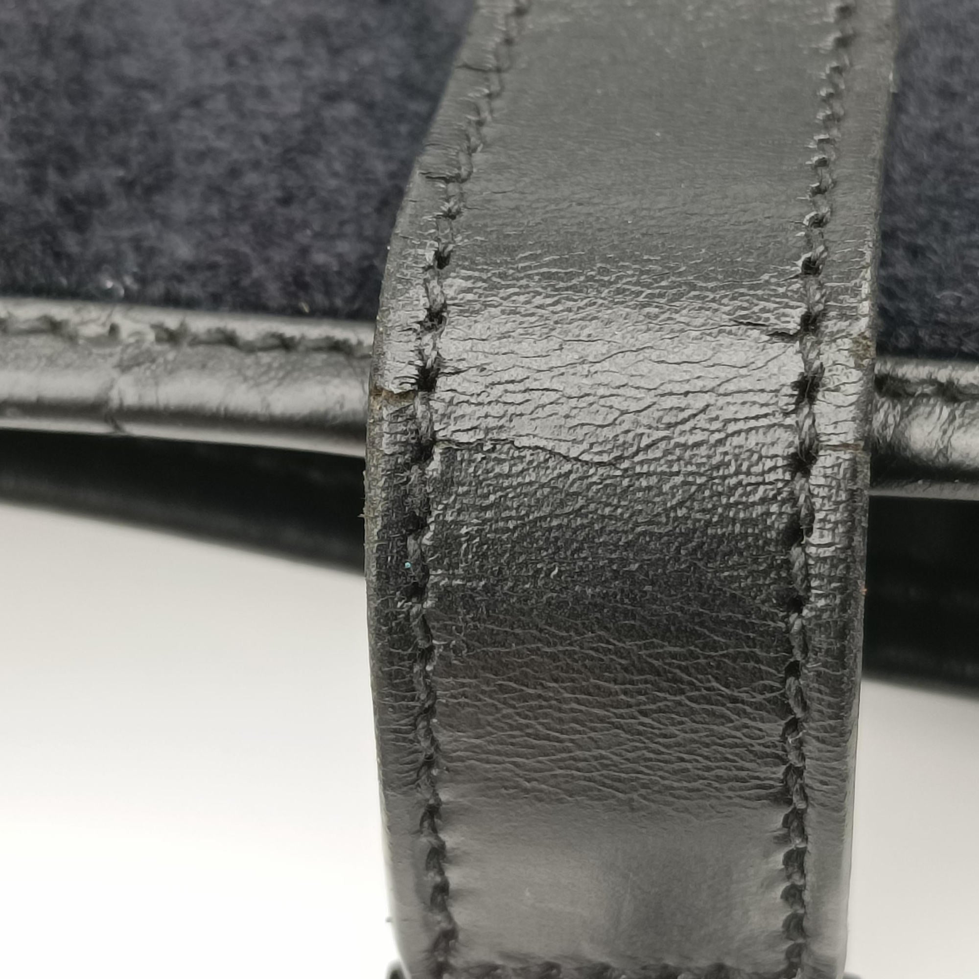 Vintage Gucci Jackie Black velour×leather 001.33 shoulderbag | stylenewstar