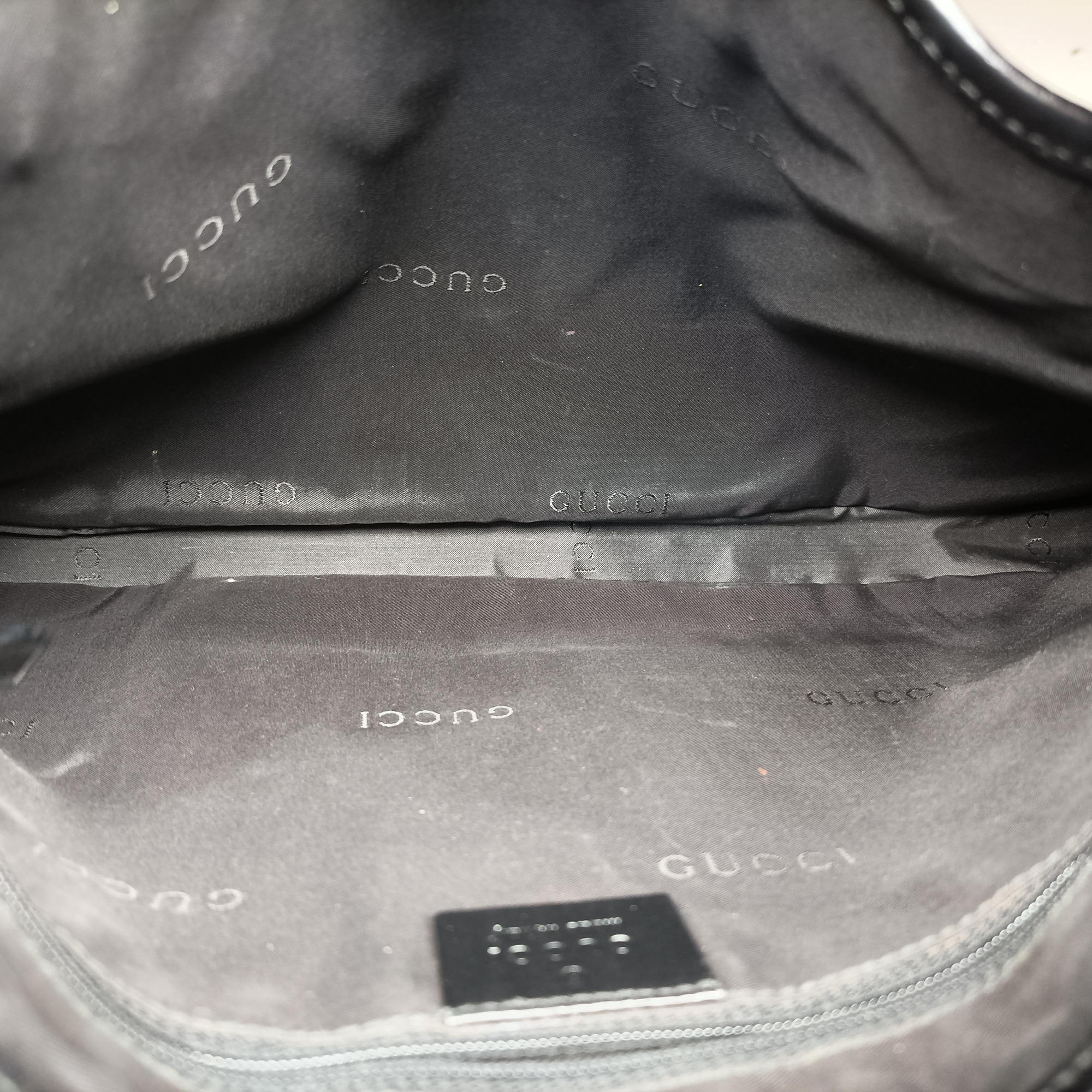 Vintage Gucci Jackie Black velour×leather 001.33 shoulderbag | stylenewstar