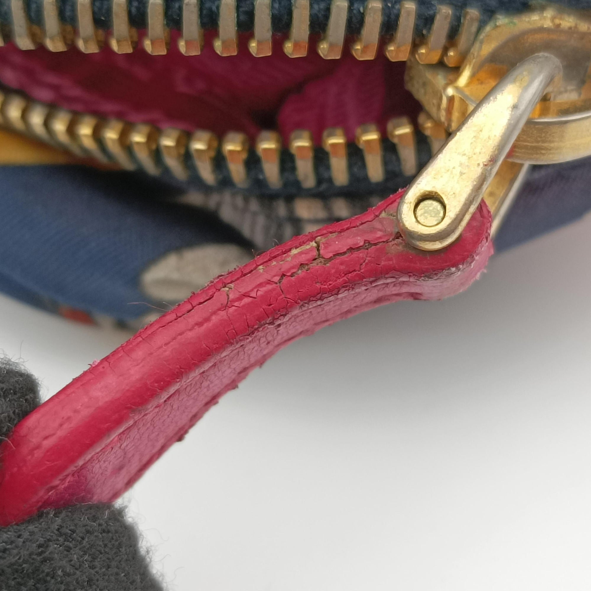 Pre-owned Prada Tessuto Fiocco Multicolour Nylon×Leather 1NF005 shoulderbag | stylenewstar