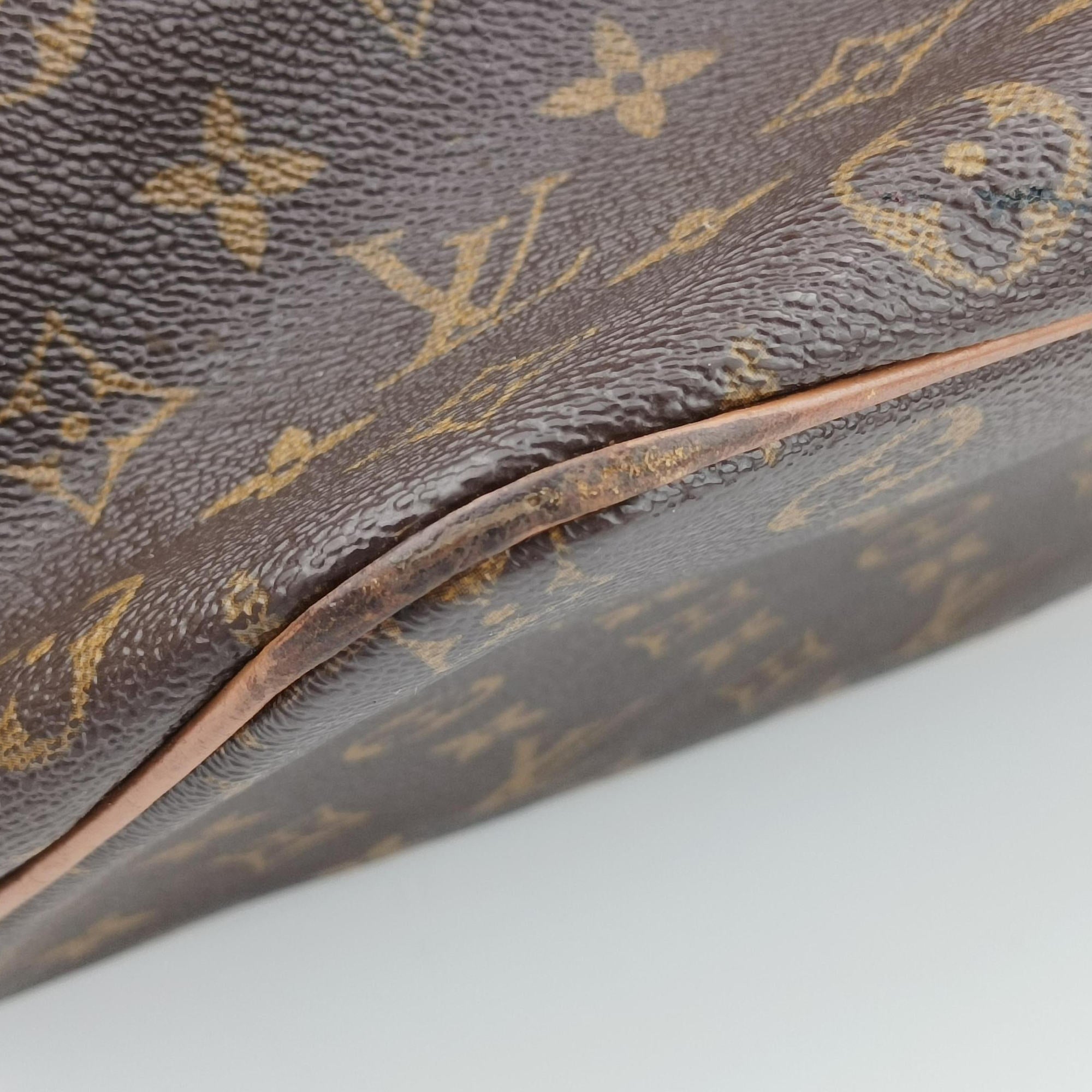 Pre-owned Louis Vuitton PALERMO GM brown Monogram Canvas M40146 shoulderbag | stylenewstar