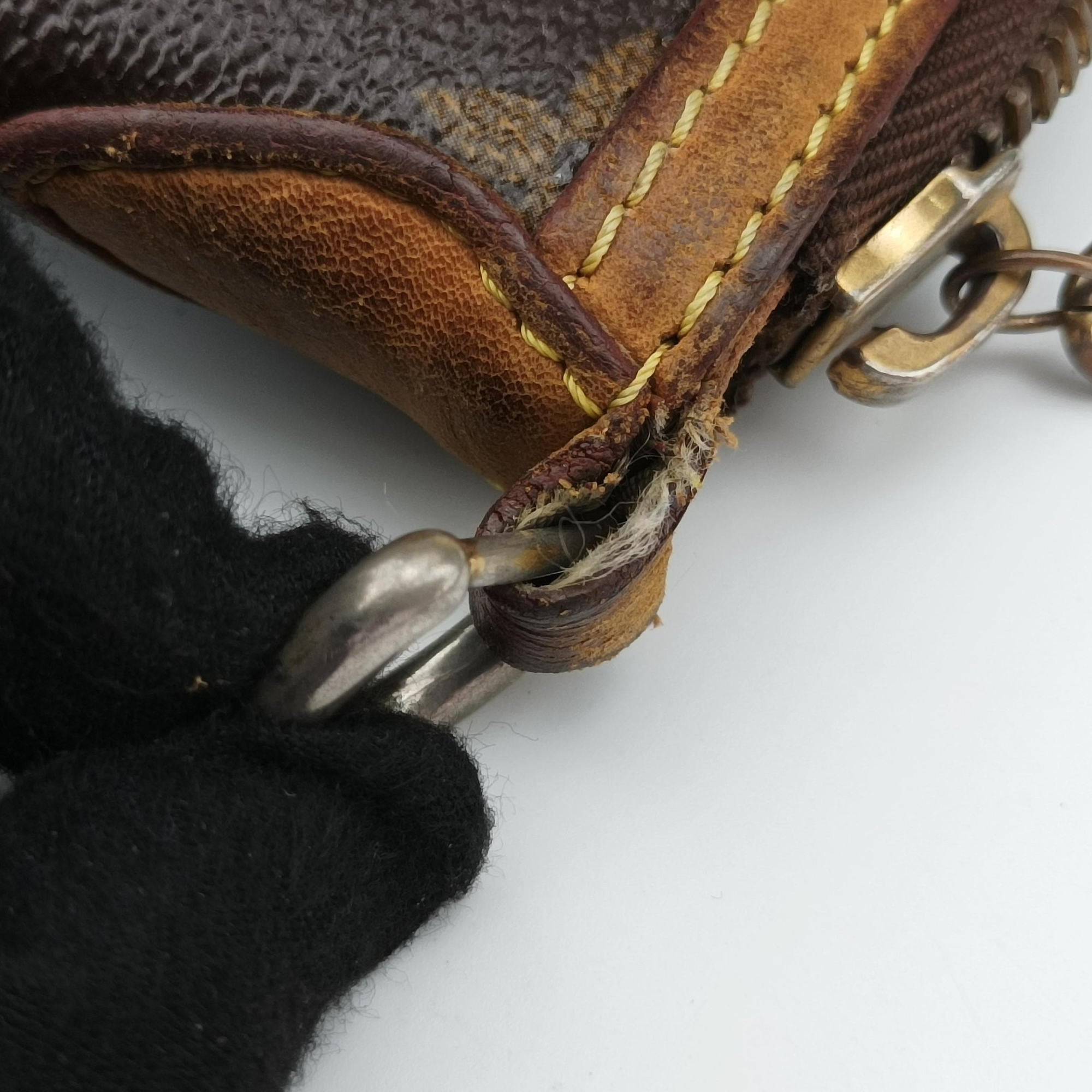 Pre-owned Louis Vuitton PALERMO GM brown Monogram Canvas M40146 shoulderbag | stylenewstar