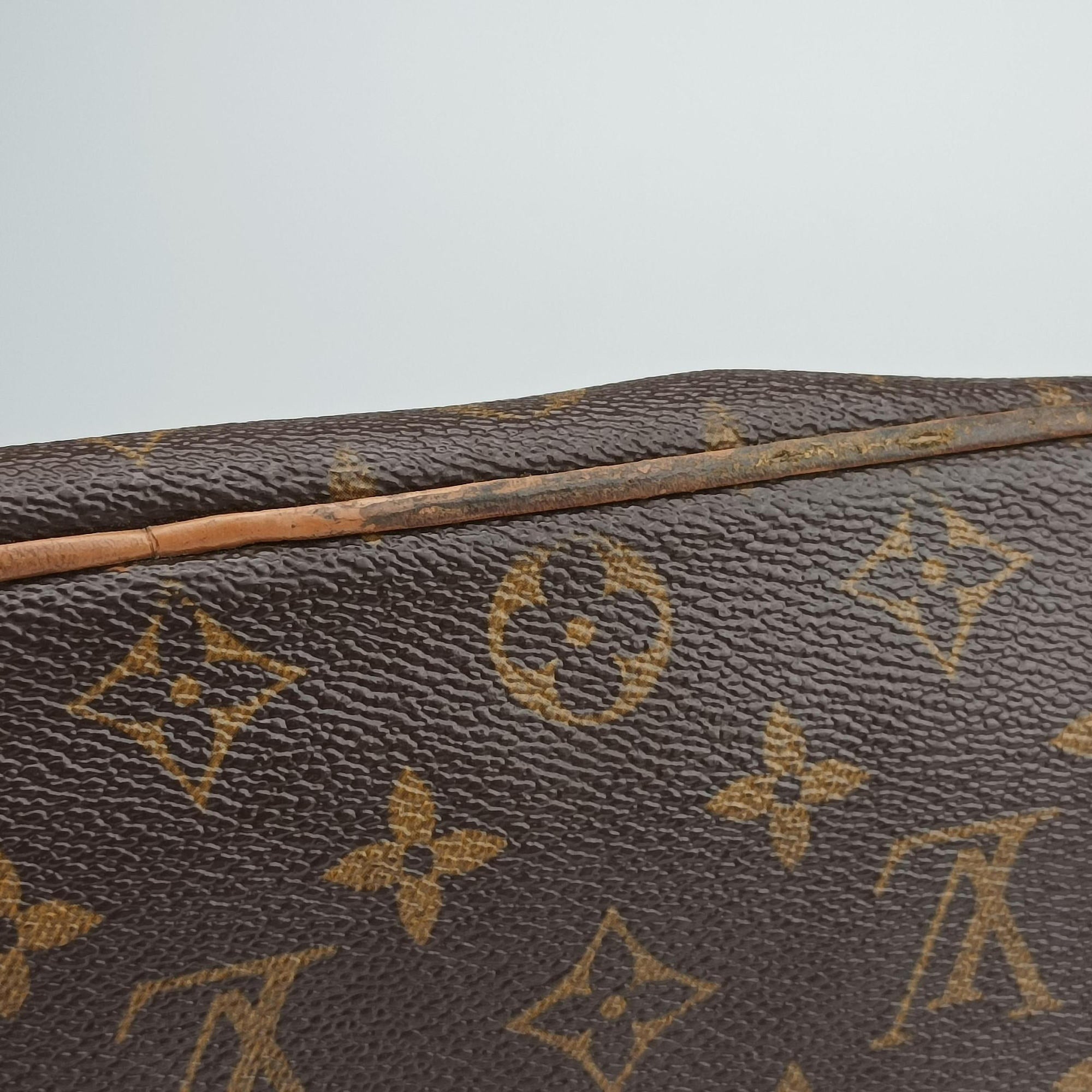 Pre-owned Louis Vuitton PALERMO GM brown Monogram Canvas M40146 shoulderbag | stylenewstar