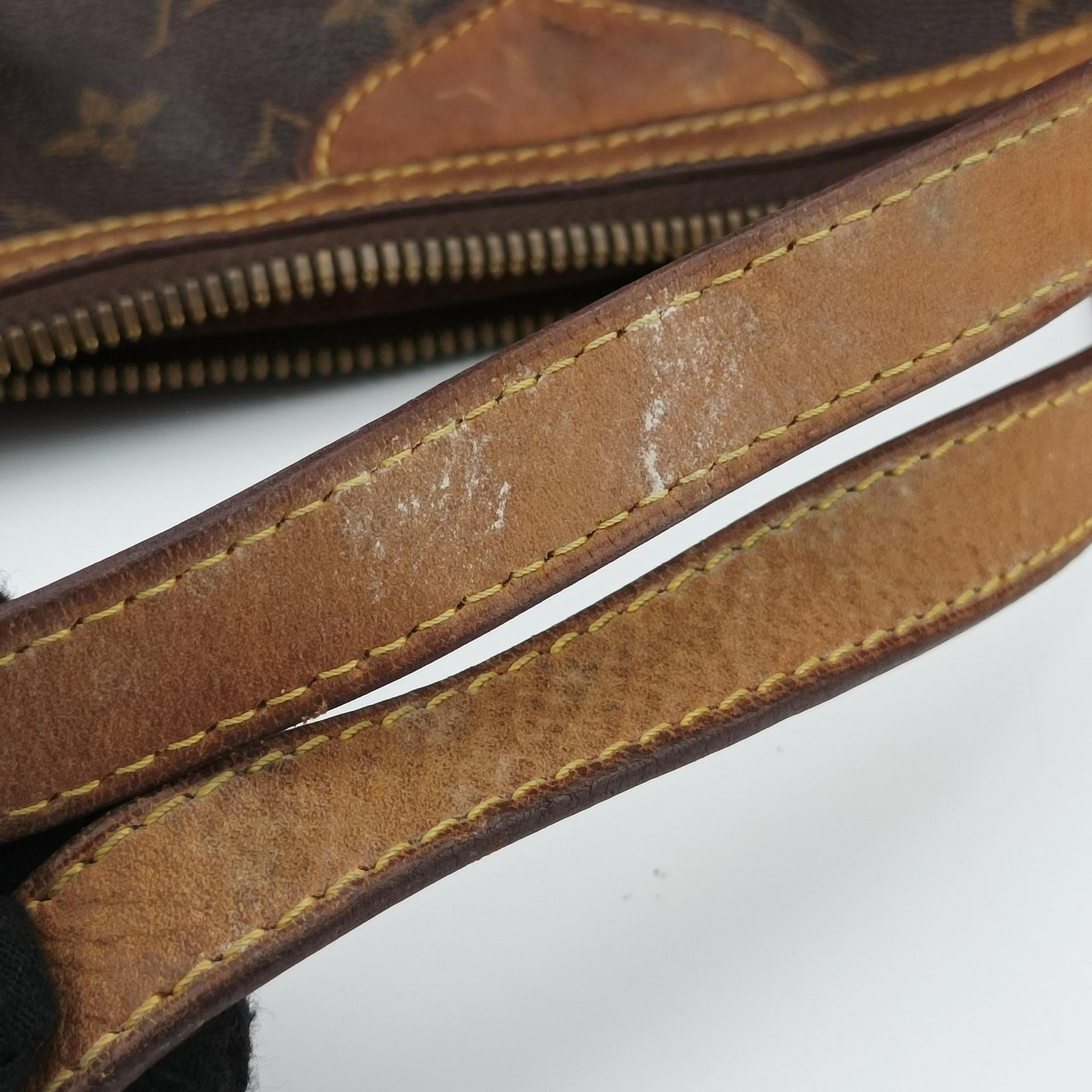 Pre-owned Louis Vuitton PALERMO GM brown Monogram Canvas M40146 shoulderbag | stylenewstar