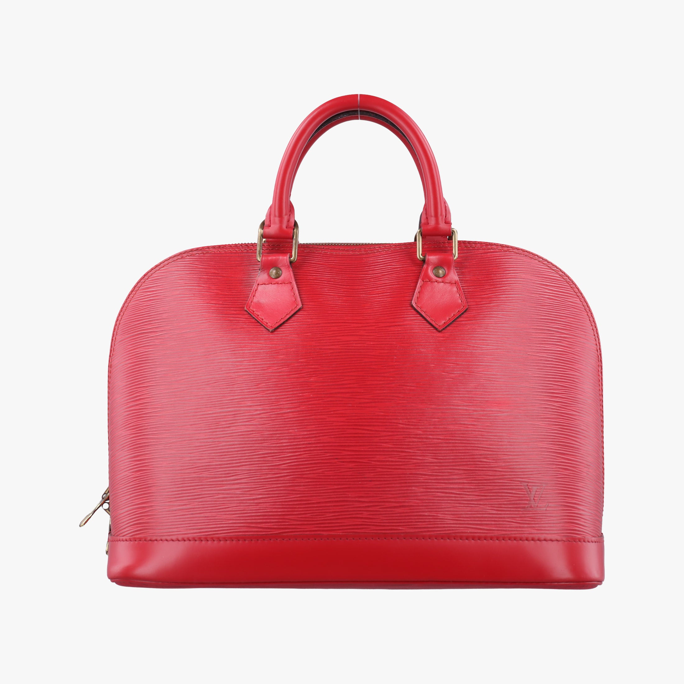 Pre-owned Louis Vuitton ALMA PM CARMIN Epi M4058E handbag | stylenewstar