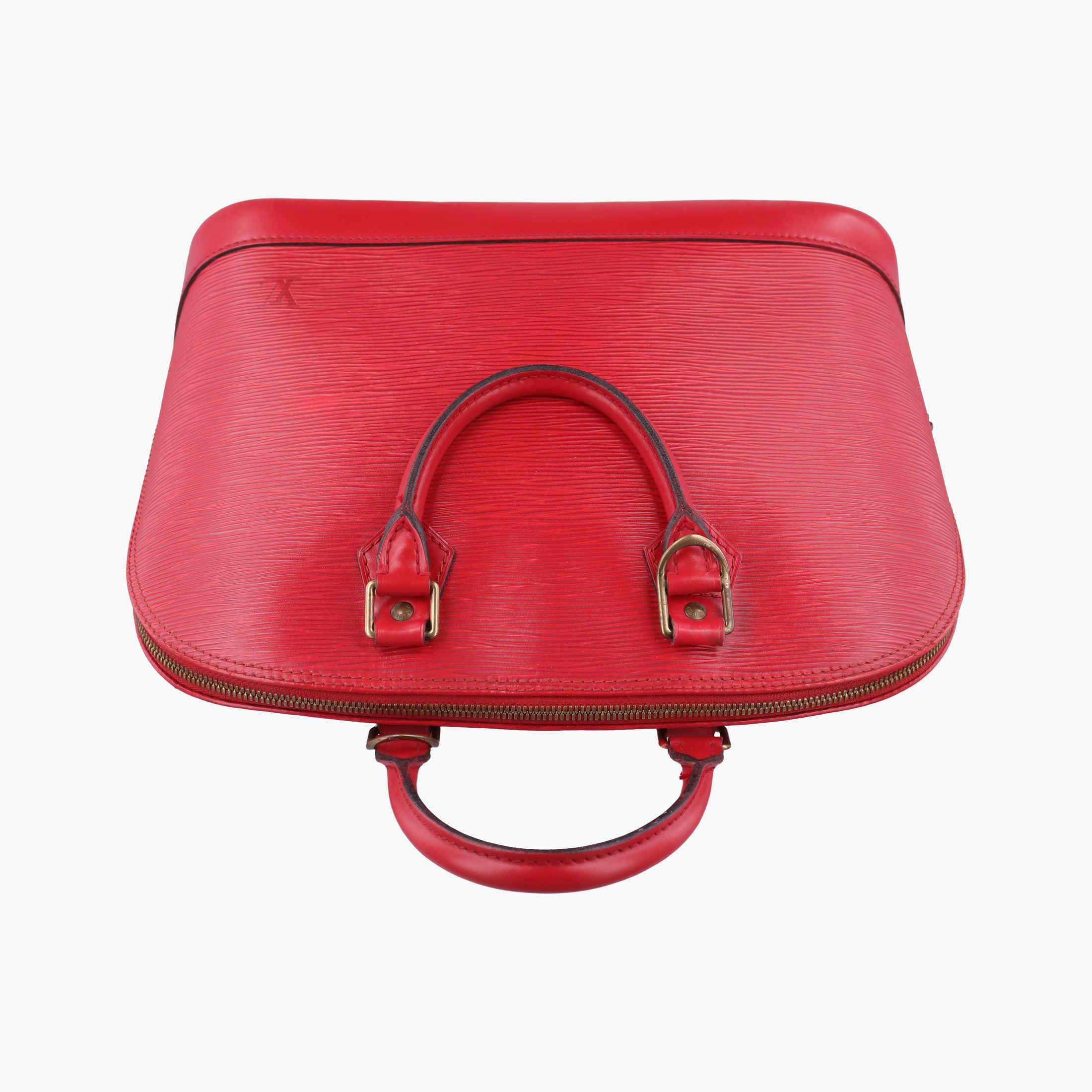 Pre-owned Louis Vuitton ALMA PM CARMIN Epi M4058E handbag | stylenewstar
