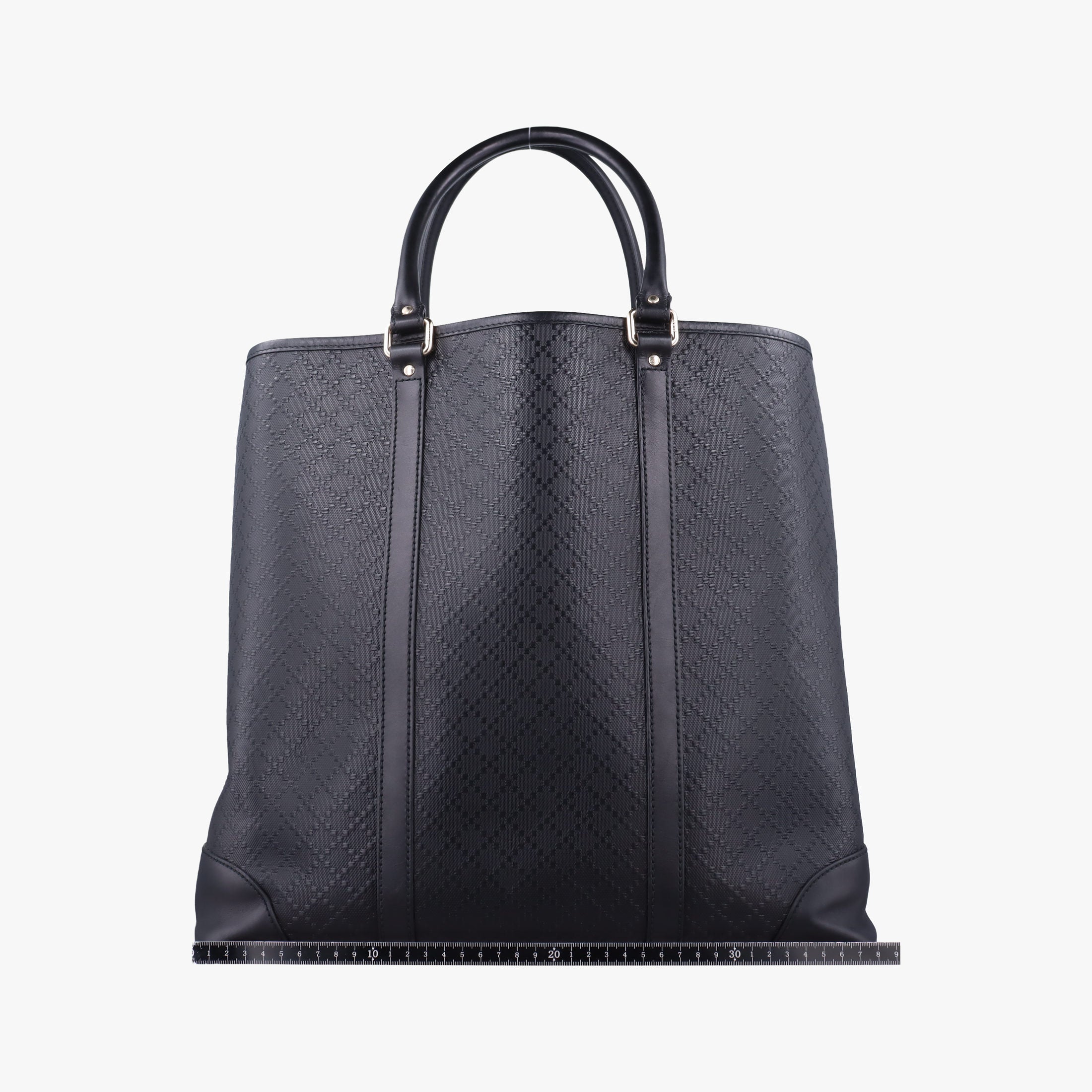 Vintage Gucci Diamante Black Leather 223668 handbag | stylenewstar
