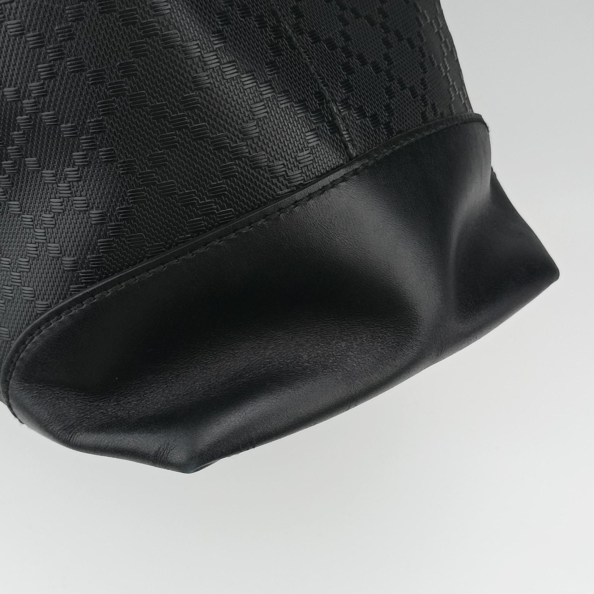Vintage Gucci Diamante Black Leather 223668 handbag | stylenewstar