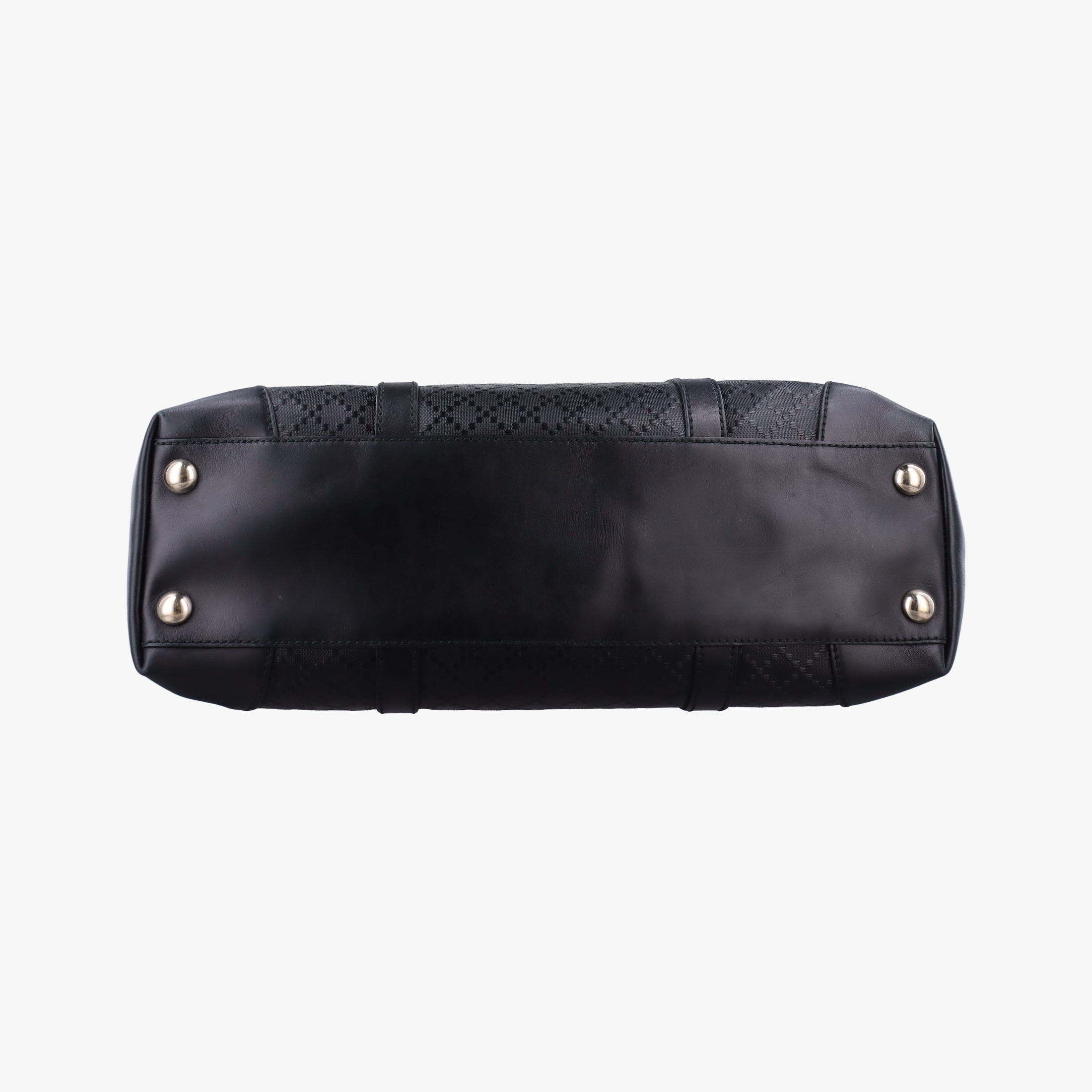 Vintage Gucci Diamante Black Leather 223668 handbag | stylenewstar