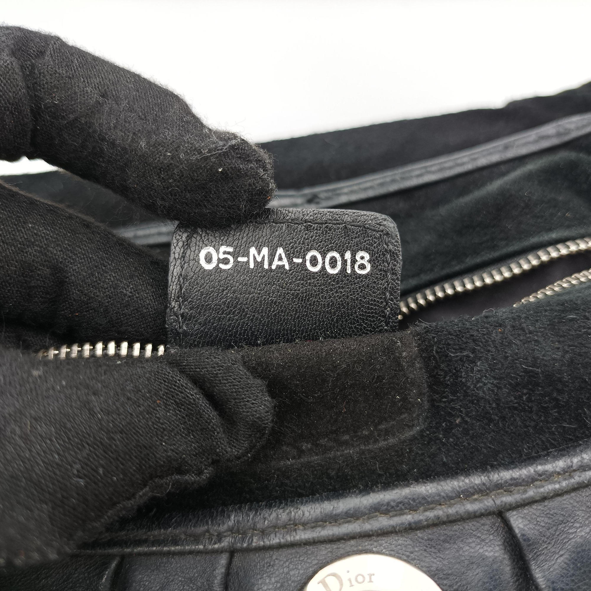 Secondhand Christian Dior Jazz Club Black leather  handbag | stylenewstar
