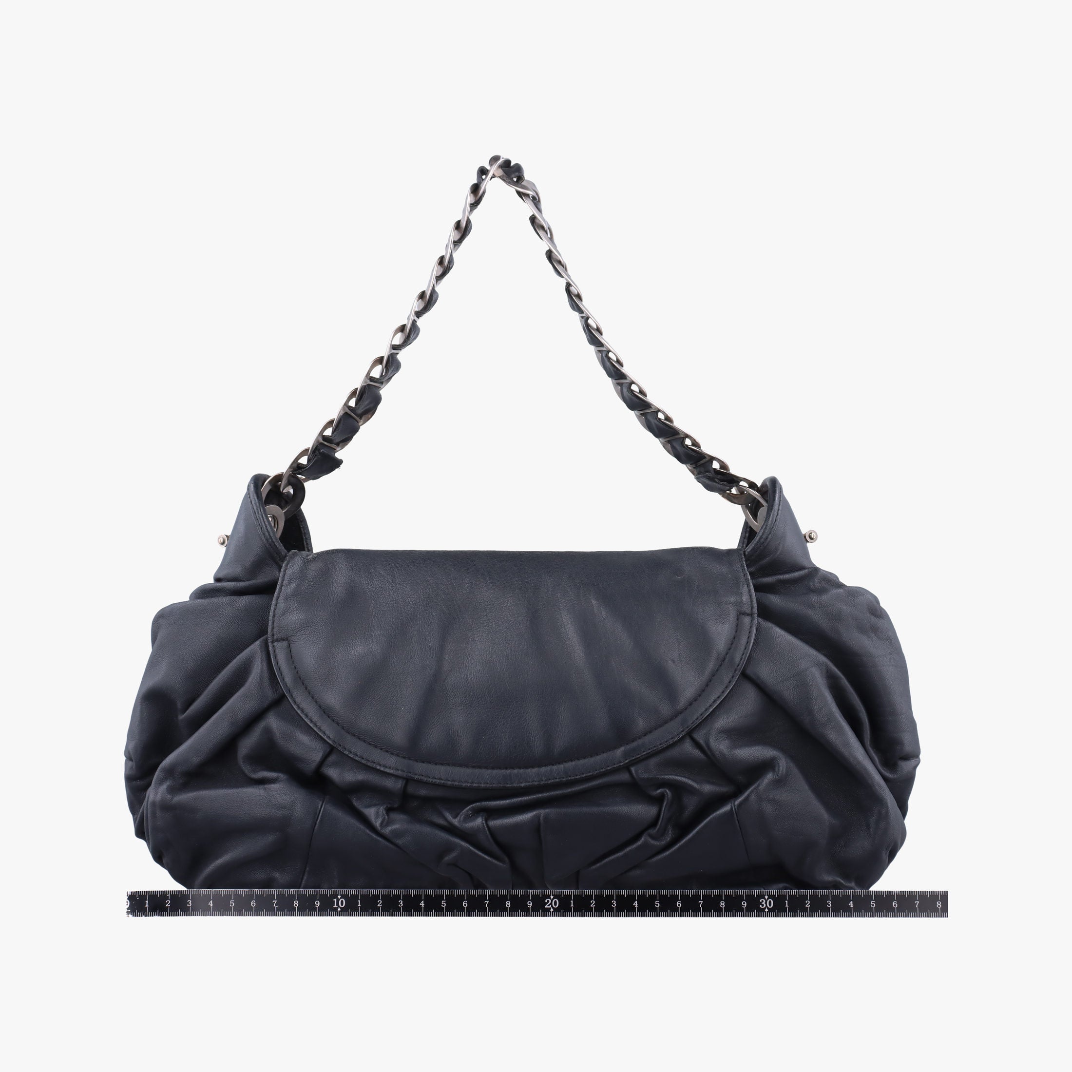 Secondhand Christian Dior Jazz Club Black leather  handbag | stylenewstar