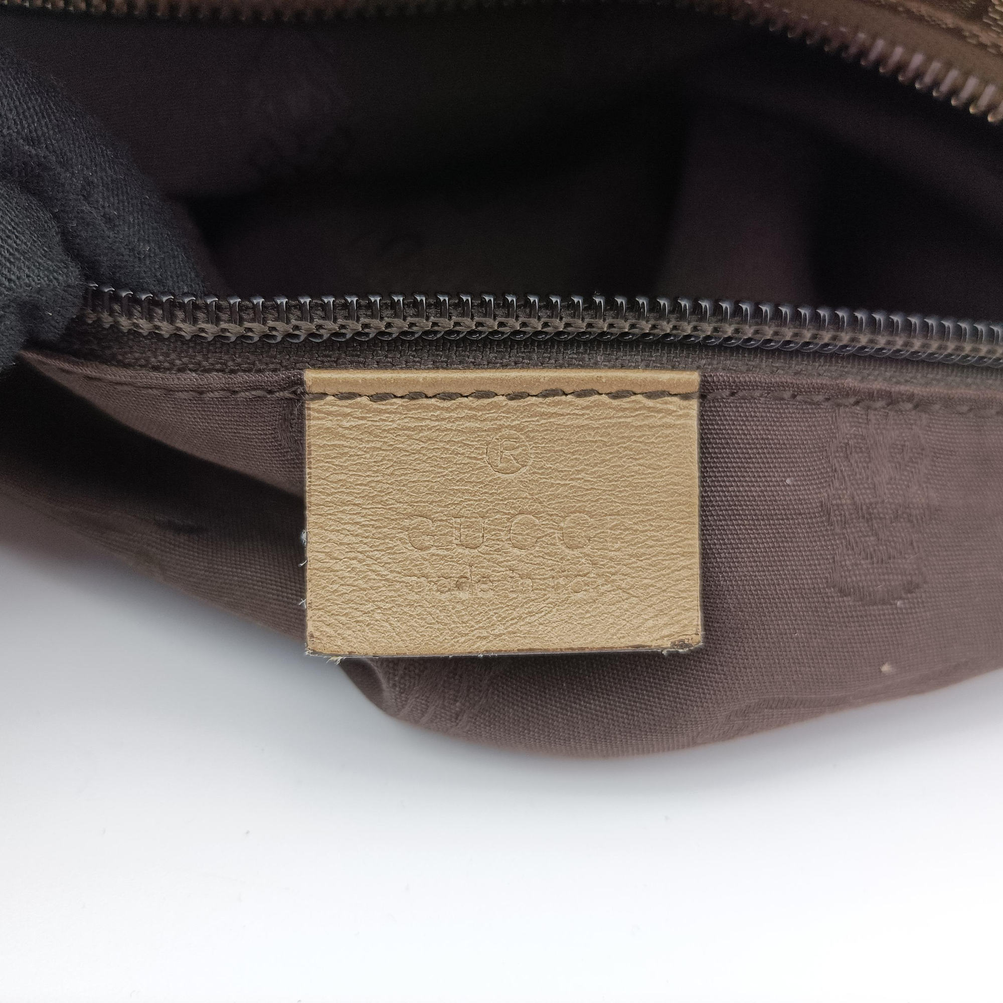 Pre-owned Gucci GG Imprime Golden PVC coated canvas×Leather 211137 handbag | stylenewstar