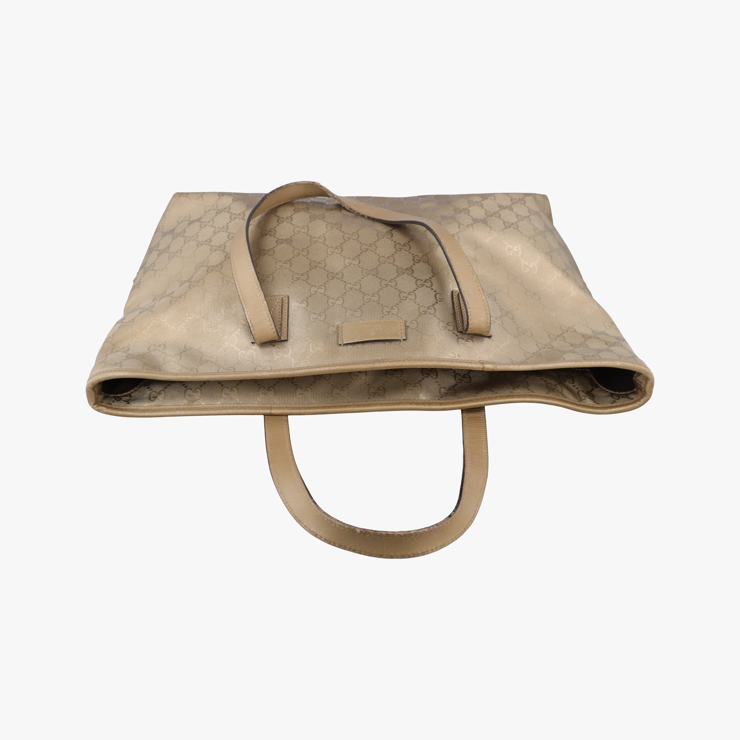 Pre-owned Gucci GG Imprime Golden PVC coated canvas×Leather 211137 handbag | stylenewstar