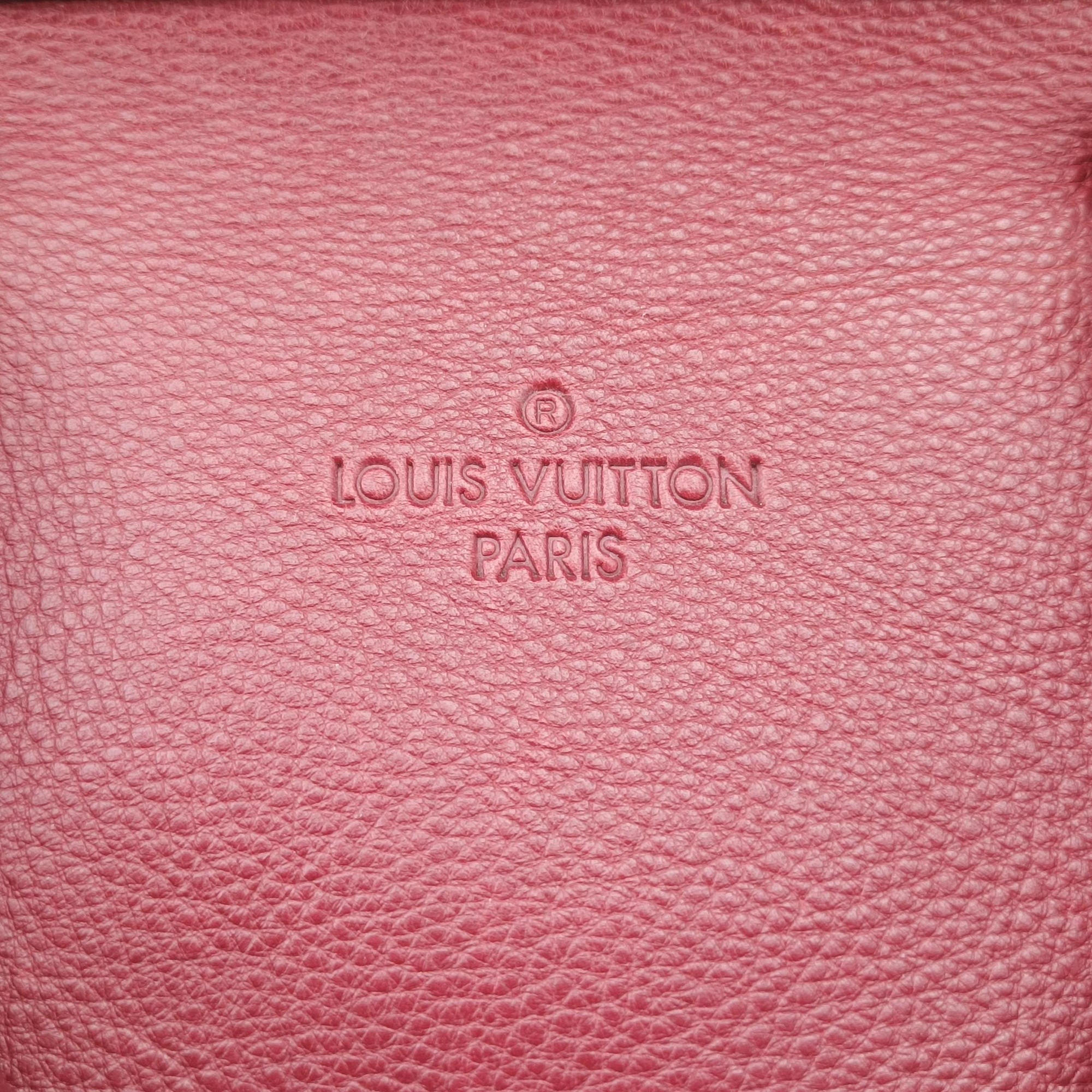 Pre-owned Louis Vuitton Sofia Coppola SC Bag GM Bordeaux Taurillon leather M95858 bostonbag | stylenewstar
