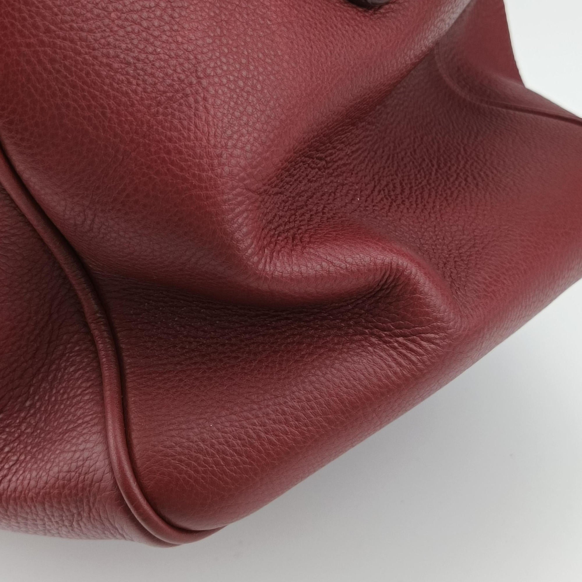 Pre-owned Louis Vuitton Sofia Coppola SC Bag GM Bordeaux Taurillon leather M95858 bostonbag | stylenewstar