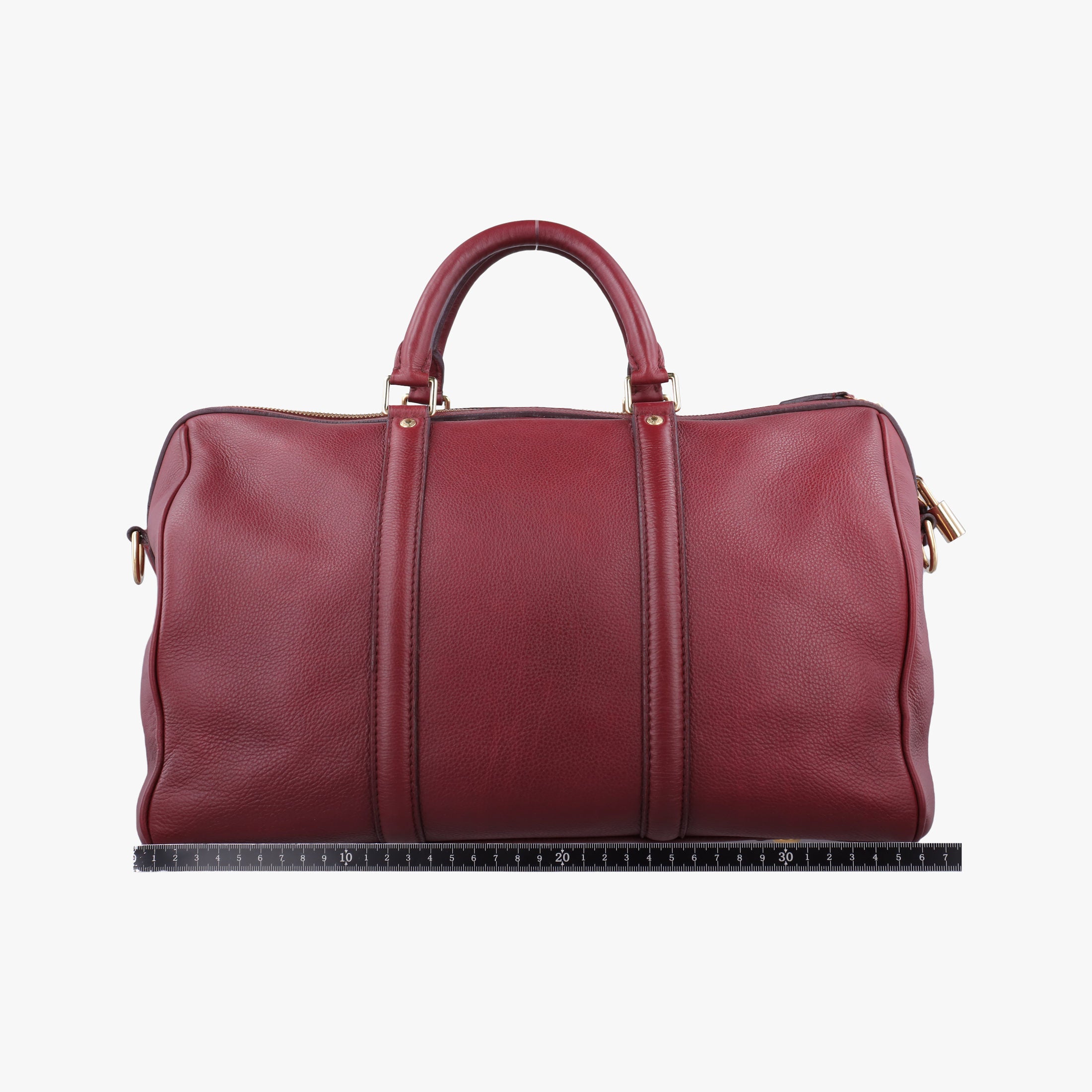 Pre-owned Louis Vuitton Sofia Coppola SC Bag GM Bordeaux Taurillon leather M95858 bostonbag | stylenewstar