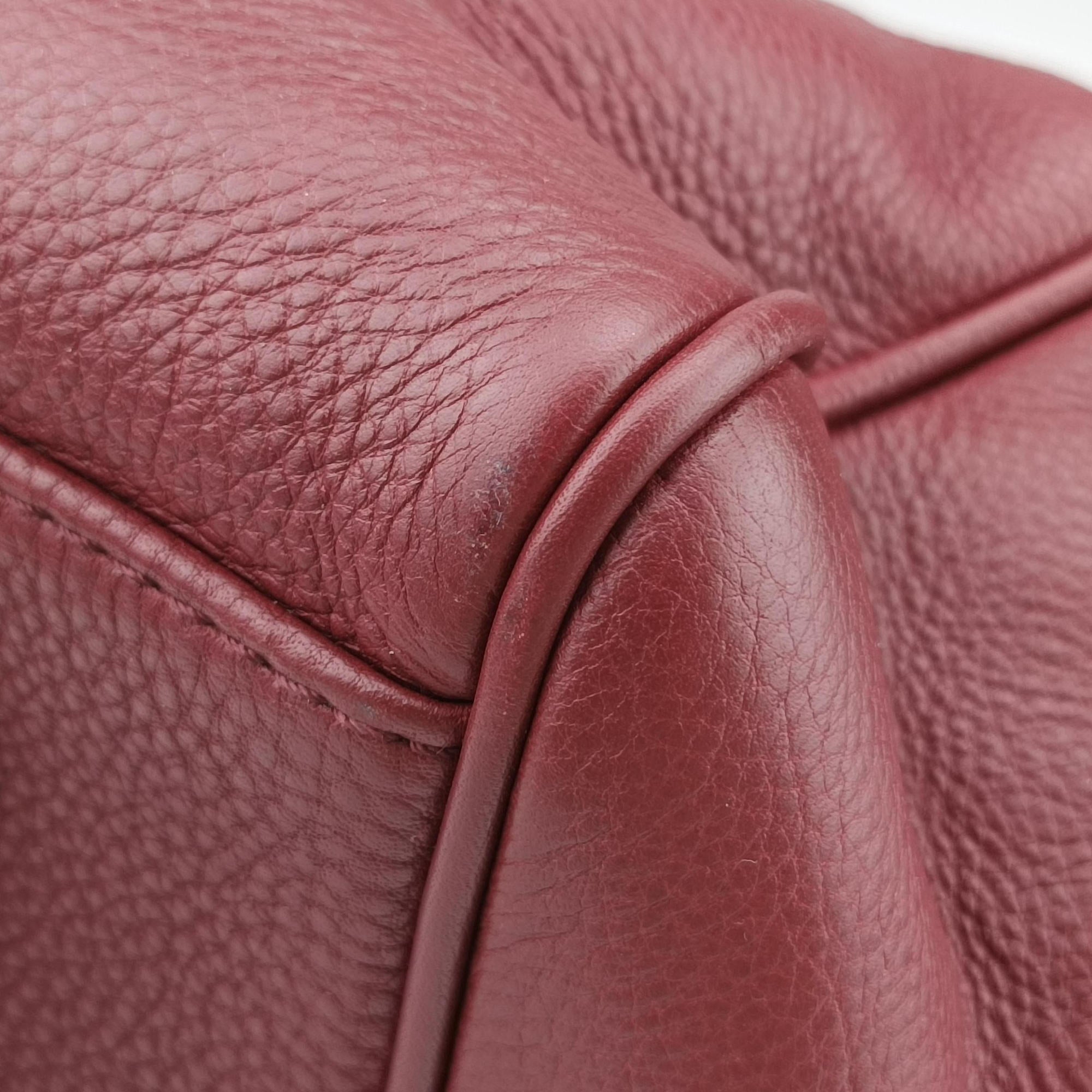 Pre-owned Louis Vuitton Sofia Coppola SC Bag GM Bordeaux Taurillon leather M95858 bostonbag | stylenewstar