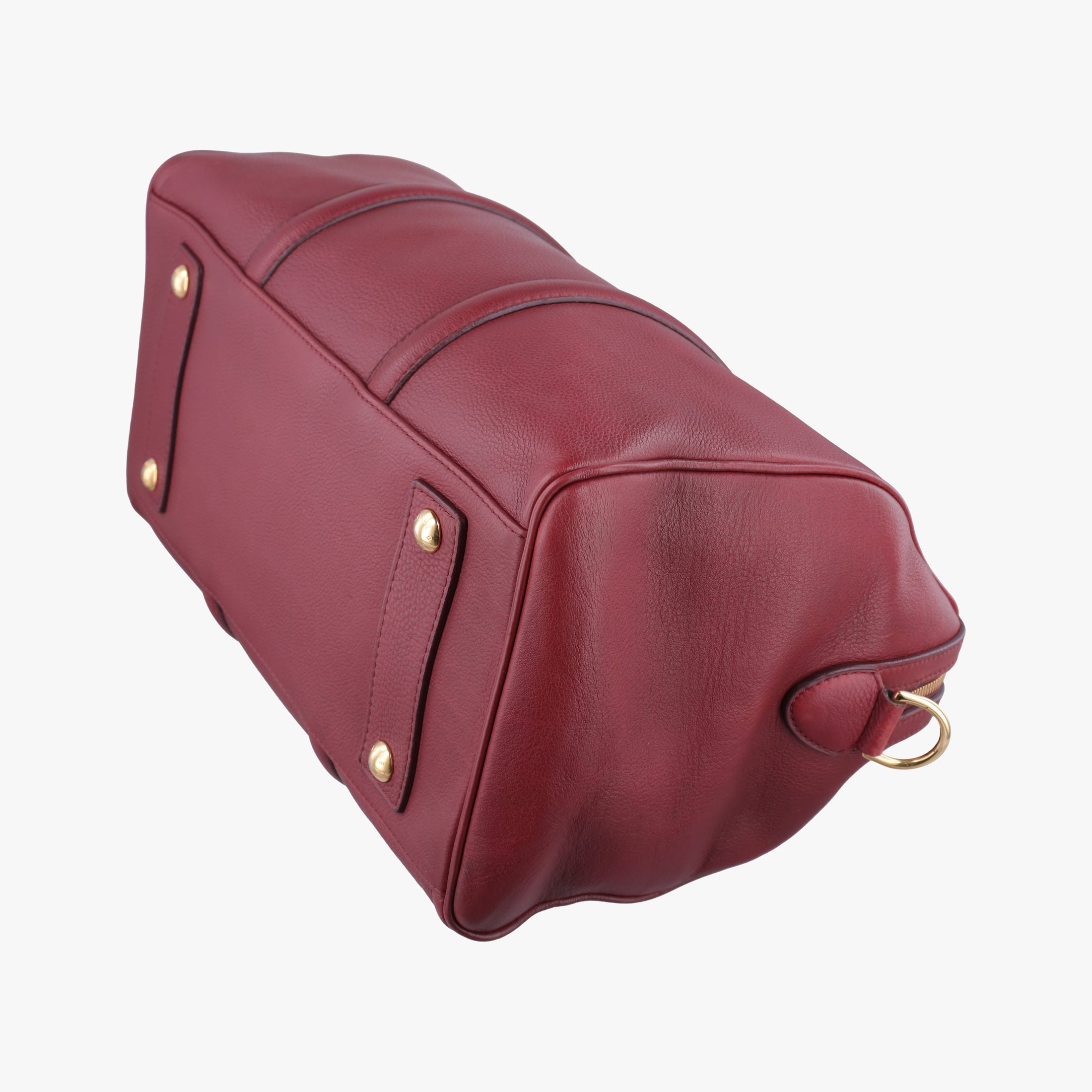 Pre-owned Louis Vuitton Sofia Coppola SC Bag GM Bordeaux Taurillon leather M95858 bostonbag | stylenewstar