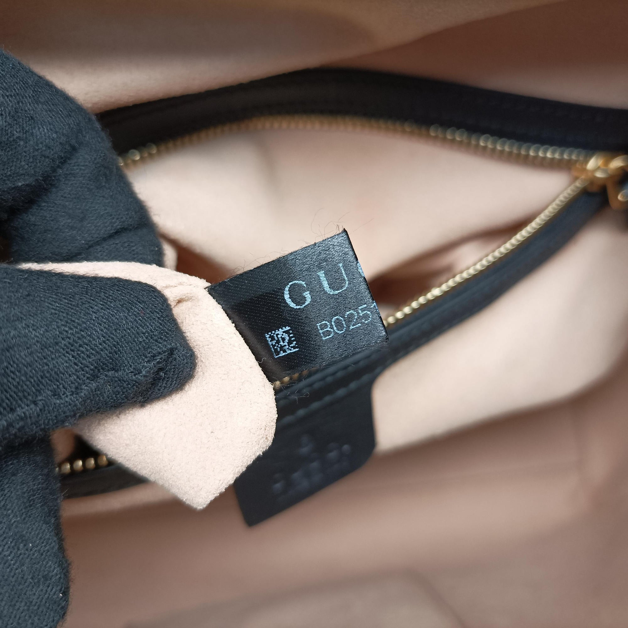 Pre-owned Gucci Ophidia Black×Green×Red Suede×leather 524537 shoulderbag | stylenewstar