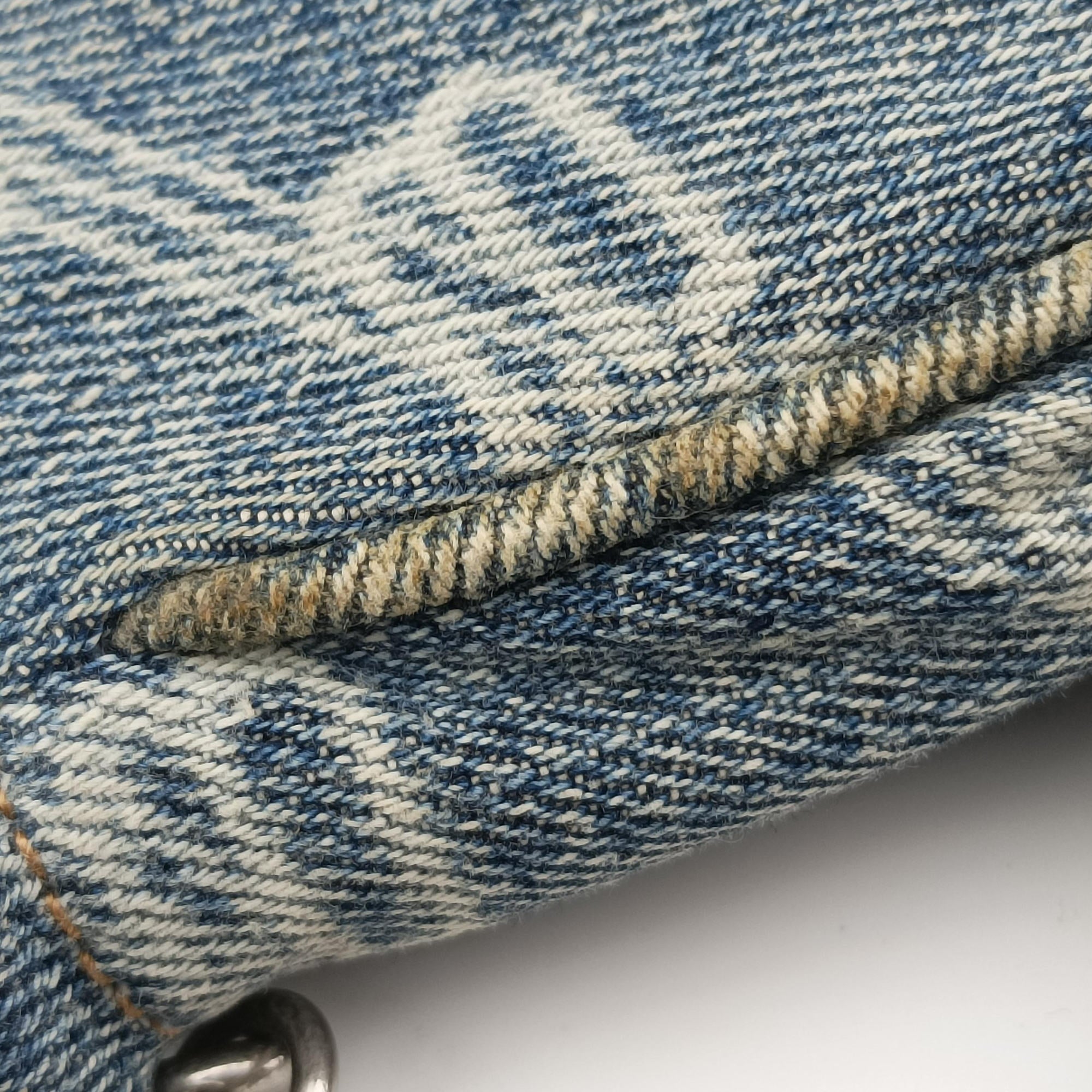 Vintage Balenciaga Le Cagole mini Blue denim  shoulderbag | stylenewstar