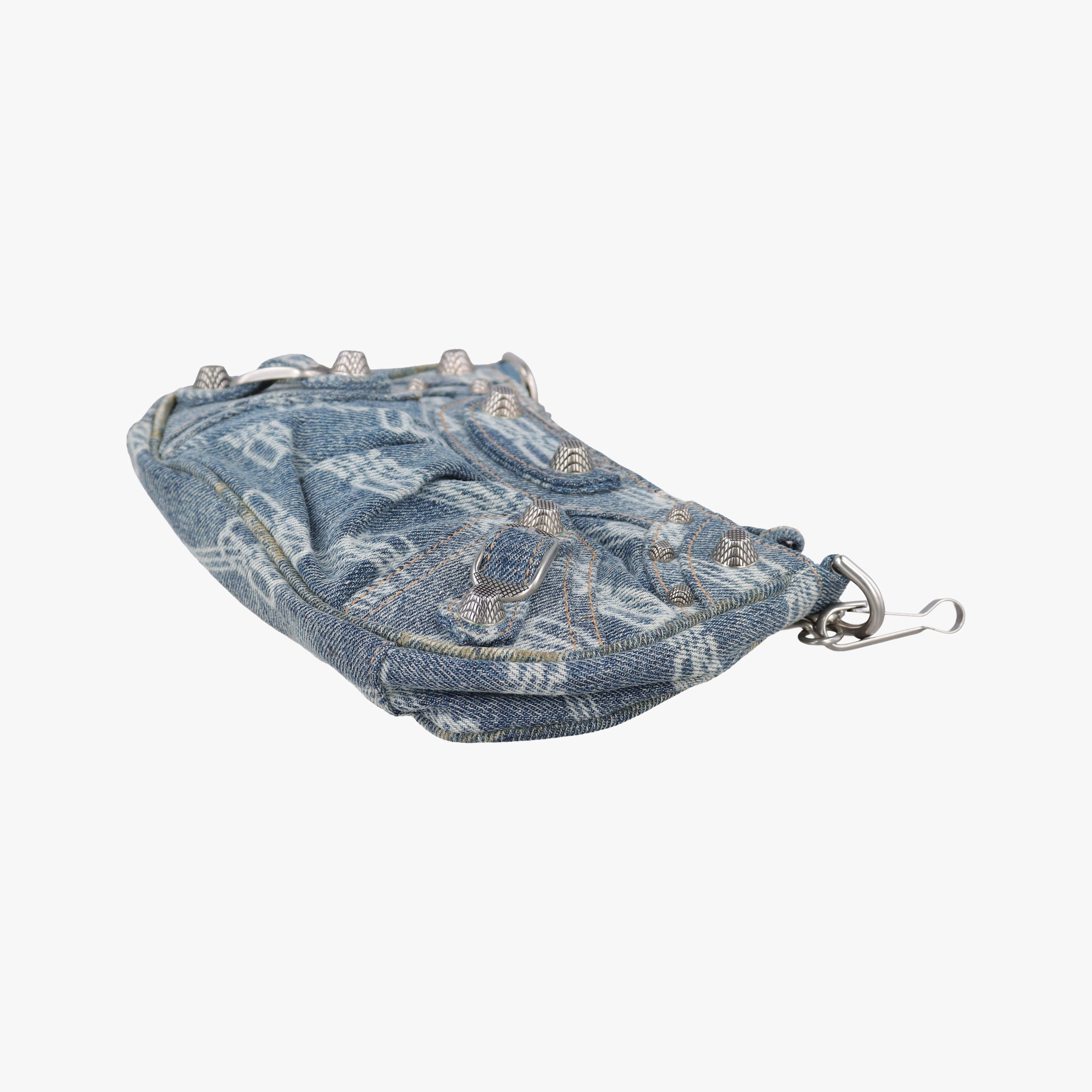 Vintage Balenciaga Le Cagole mini Blue denim  shoulderbag | stylenewstar