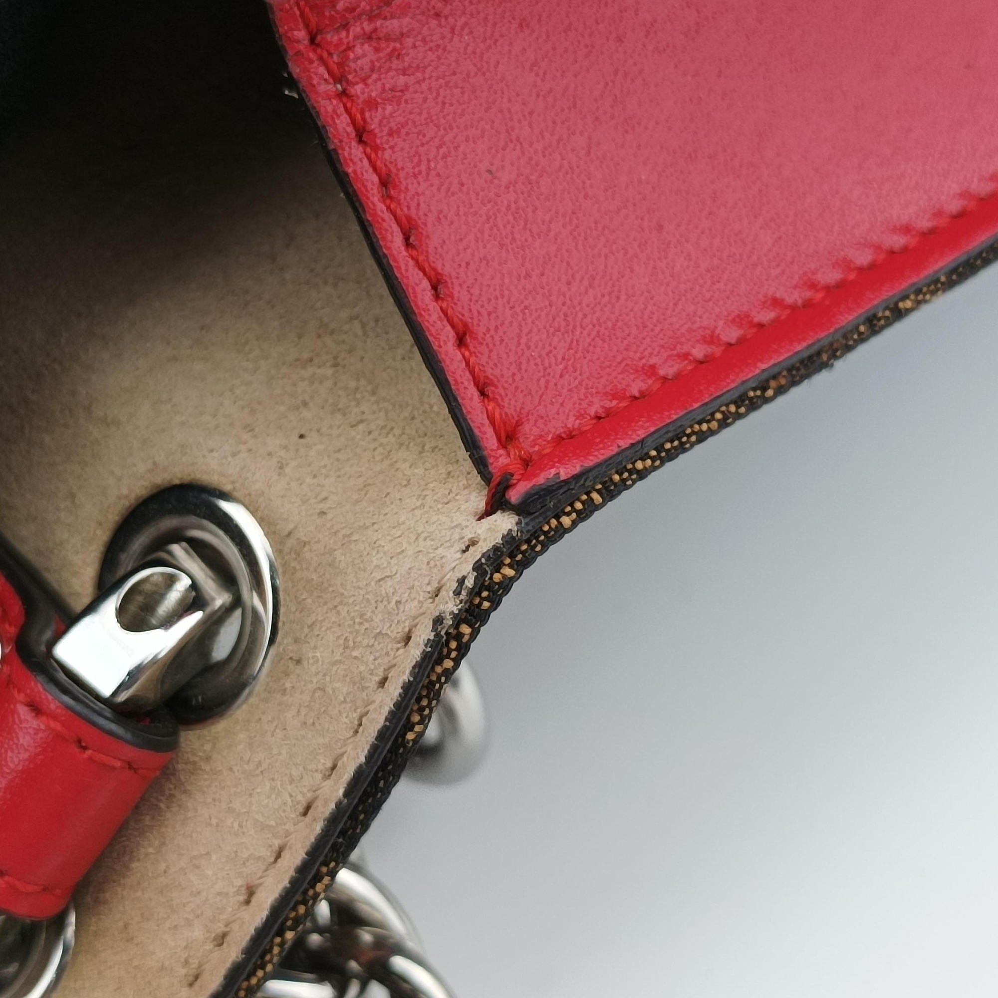 Vintage Fendi Kan I Multicolour canvas×Leather 8M0381 shoulderbag | stylenewstar