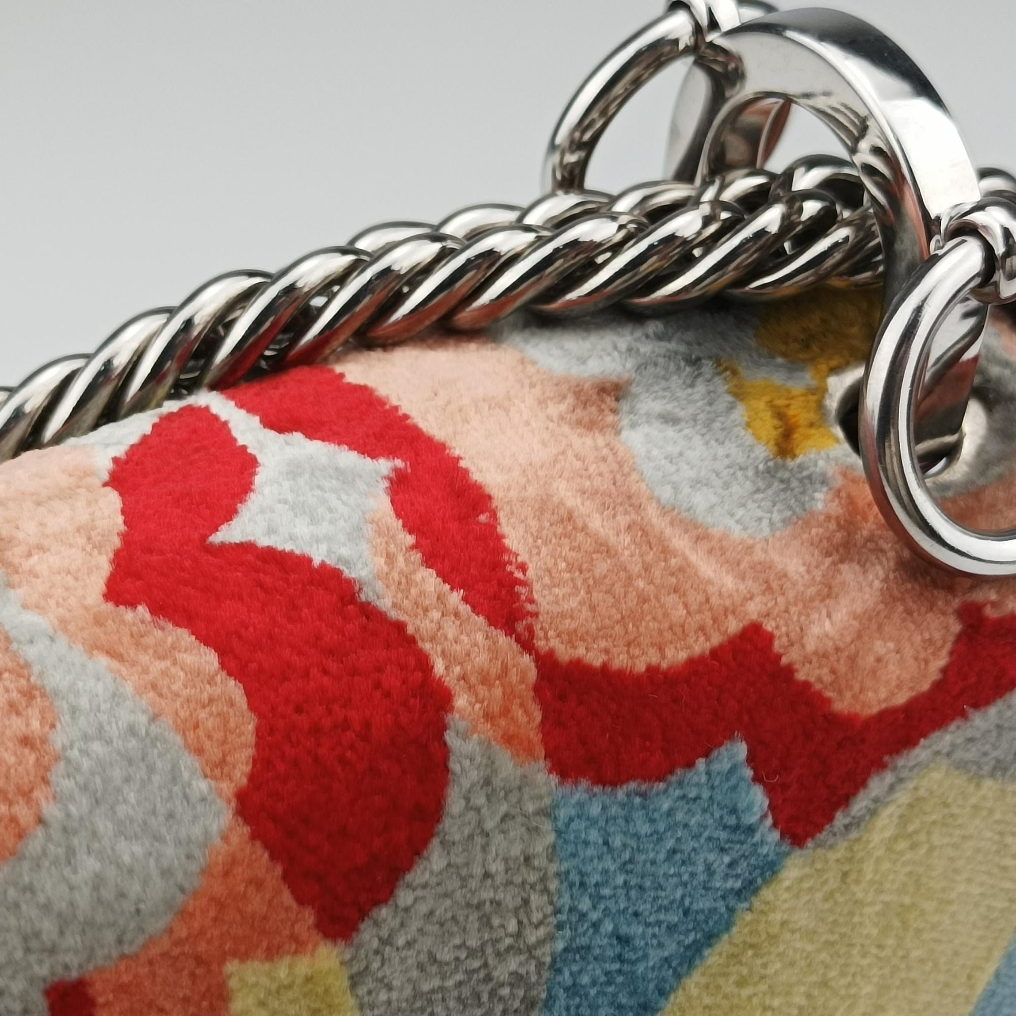 Vintage Fendi Kan I Multicolour canvas×Leather 8M0381 shoulderbag | stylenewstar