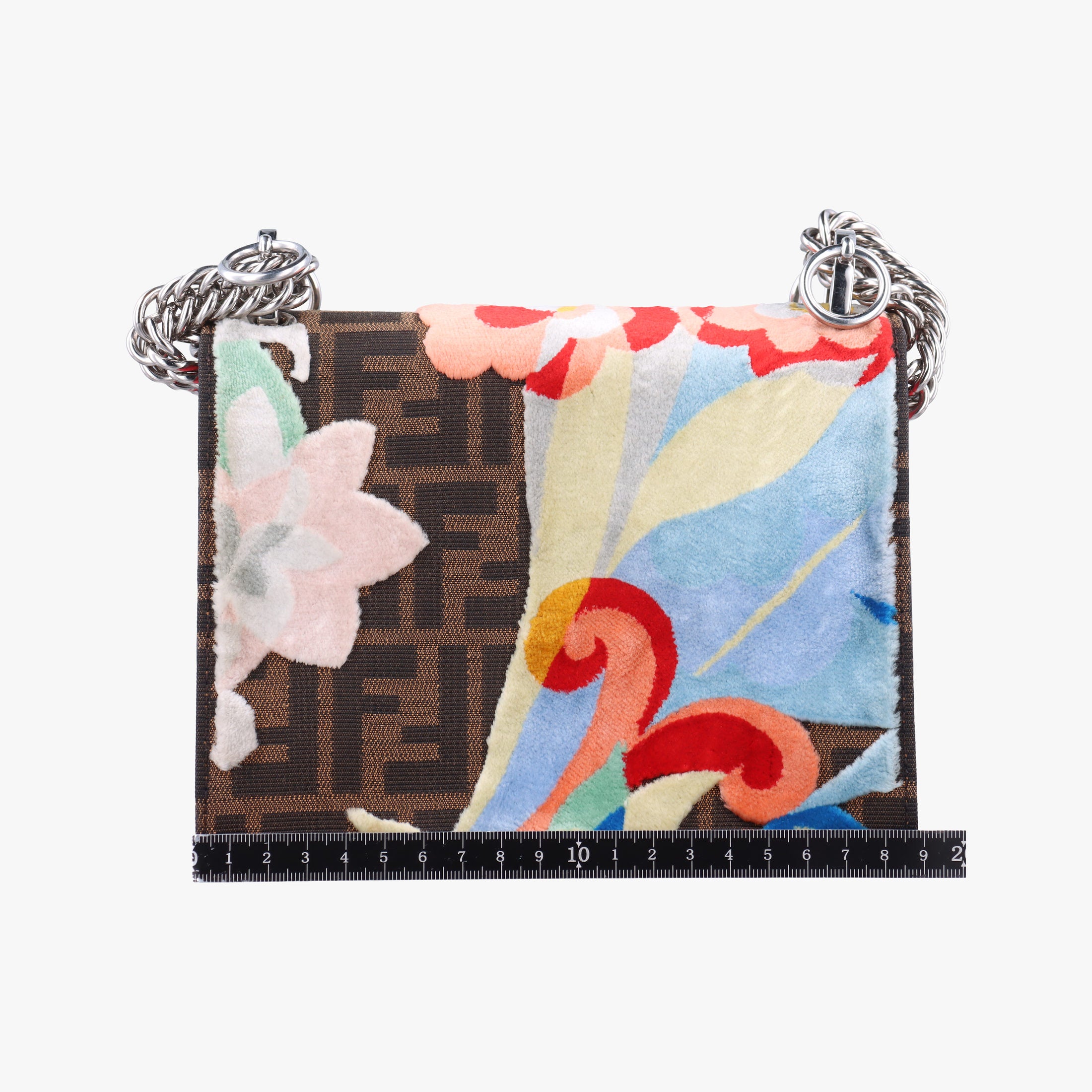 Vintage Fendi Kan I Multicolour canvas×Leather 8M0381 shoulderbag | stylenewstar