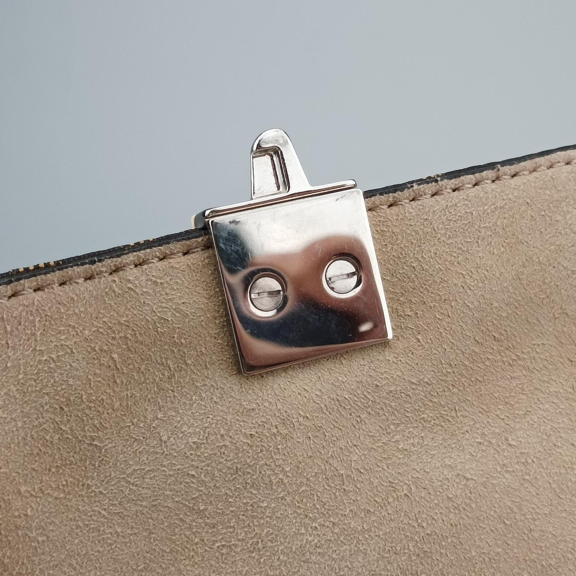 Vintage Fendi Kan I Multicolour canvas×Leather 8M0381 shoulderbag | stylenewstar