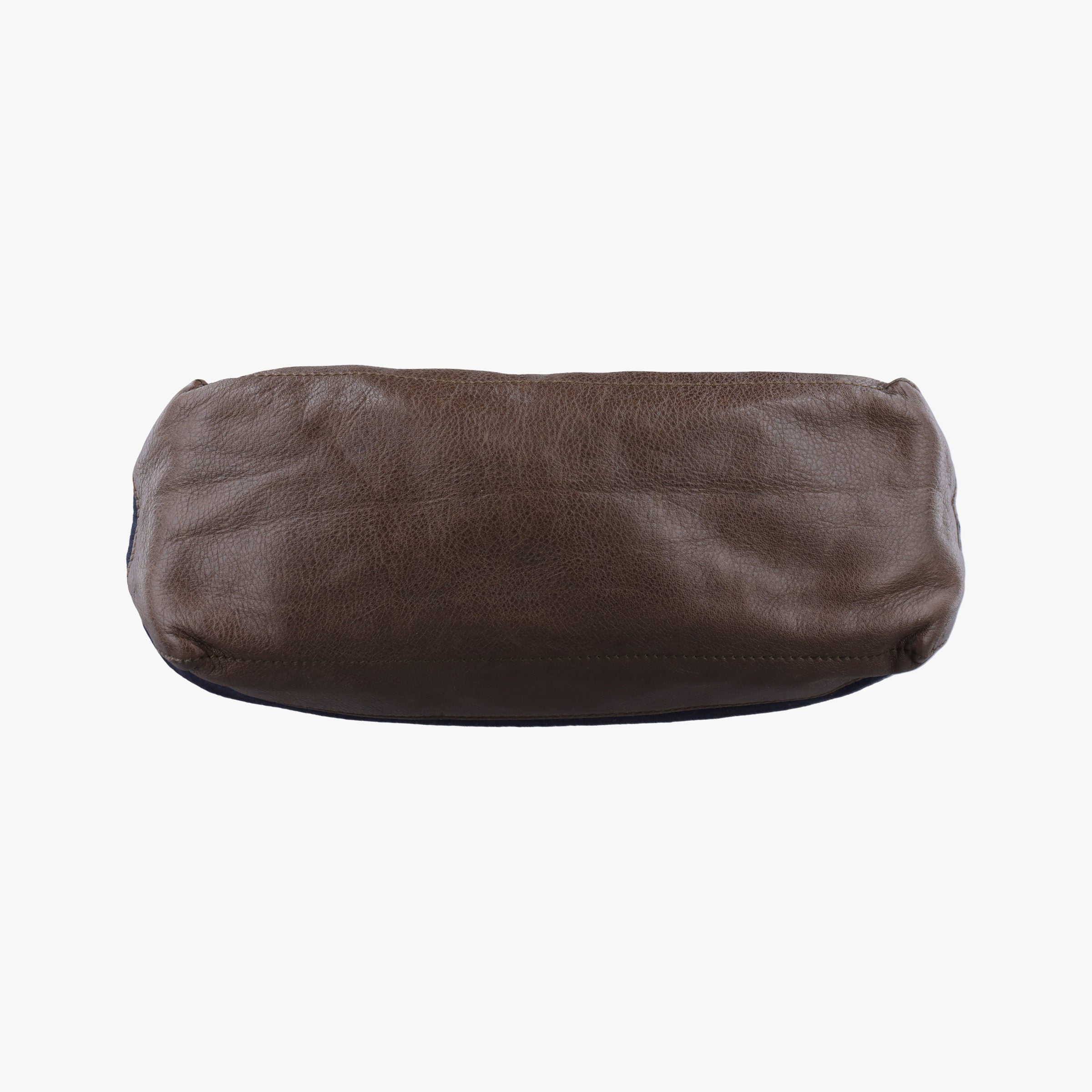 Vintage Balenciaga Day Line Navy Blue × Brown Canvas×Leather  shoulderbag | stylenewstar