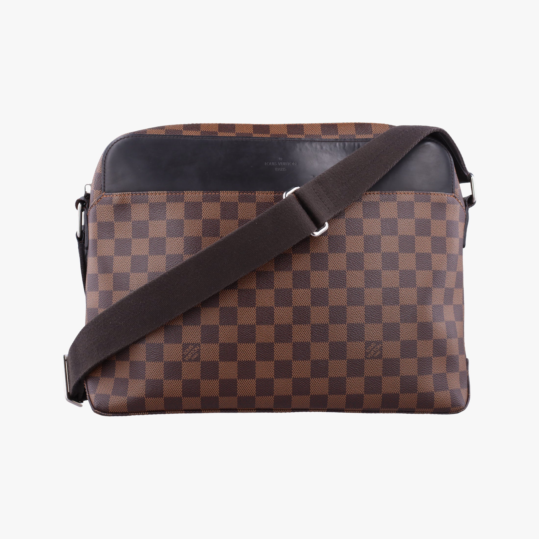 Pre-owned Louis Vuitton Jake messenger NM EBENE Damier Canvas N41569 shoulderbag | stylenewstar