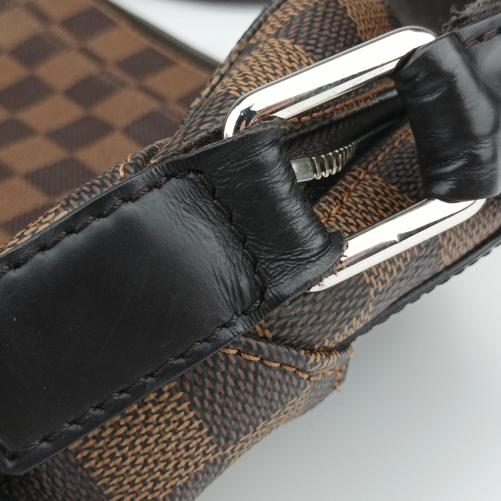 Pre-owned Louis Vuitton Jake messenger NM EBENE Damier Canvas N41569 shoulderbag | stylenewstar