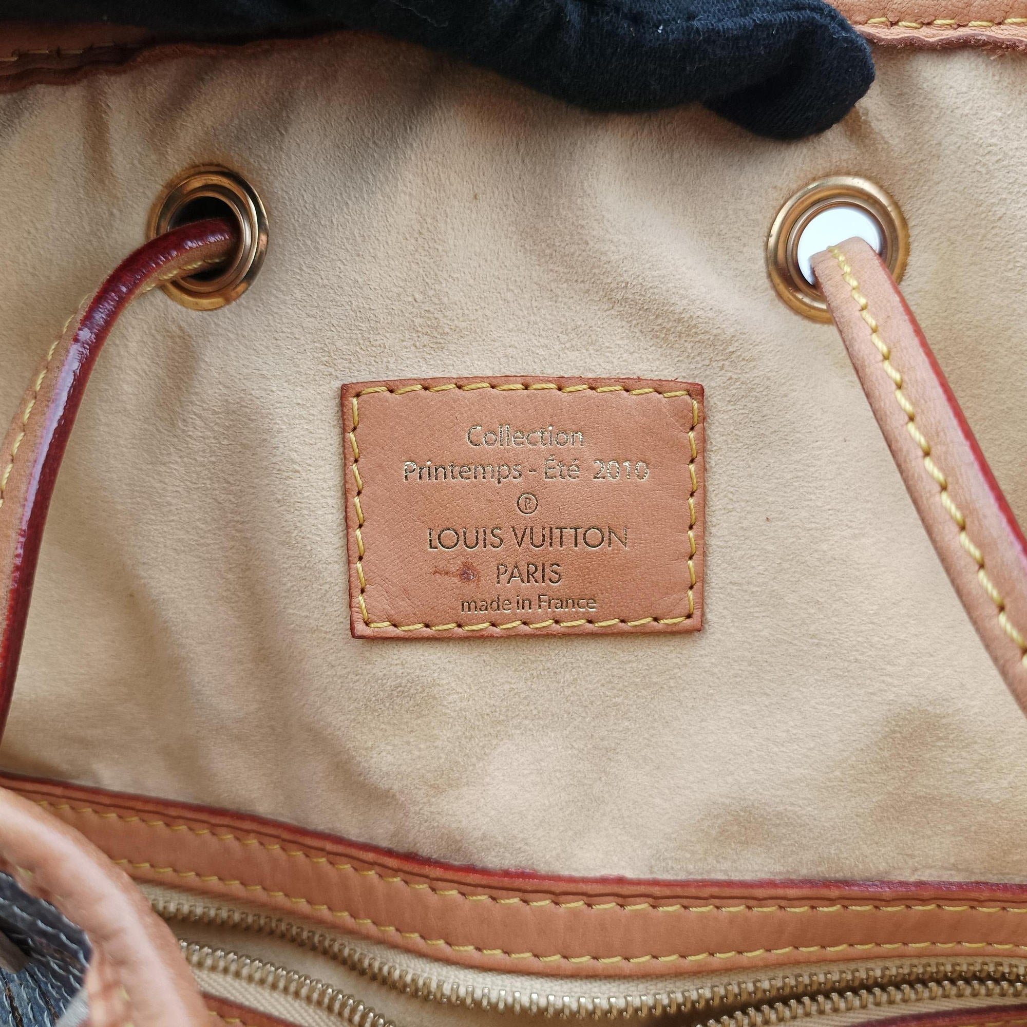 Pre-owned Louis Vuitton Neo brown×Argent Monogram Eden×calf leather M40355 shoulderbag | stylenewstar
