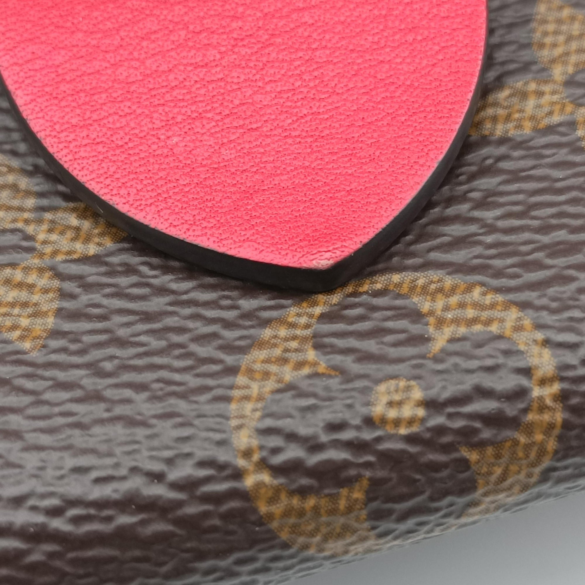 Pre-owned Louis Vuitton Rocky BB Monogram/Brown×Coqulicot Monogram canvas×calf leather M44322 shoulderbag | stylenewstar