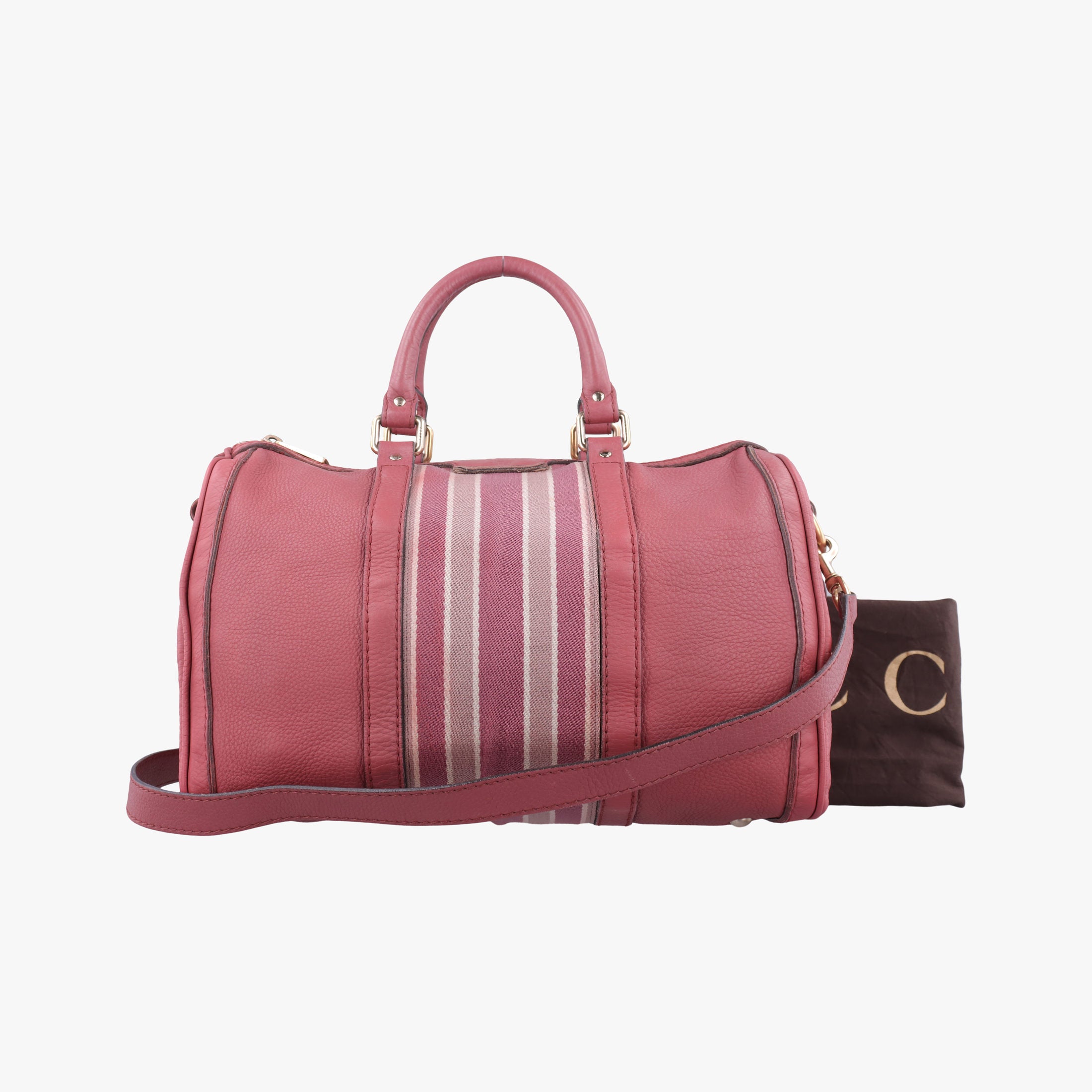 Secondhand Gucci Sherry Line Pink Leather 247205 shoulderbag | stylenewstar
