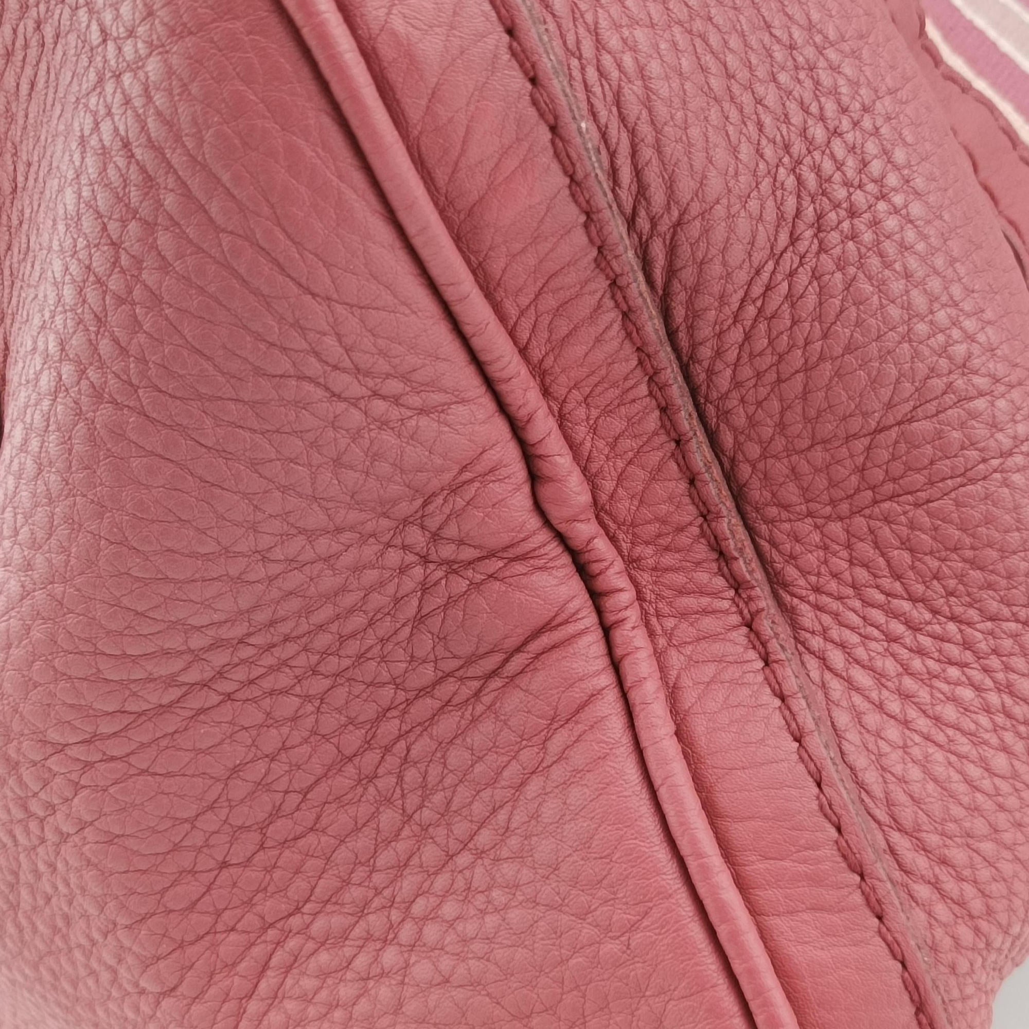 Secondhand Gucci Sherry Line Pink Leather 247205 shoulderbag | stylenewstar