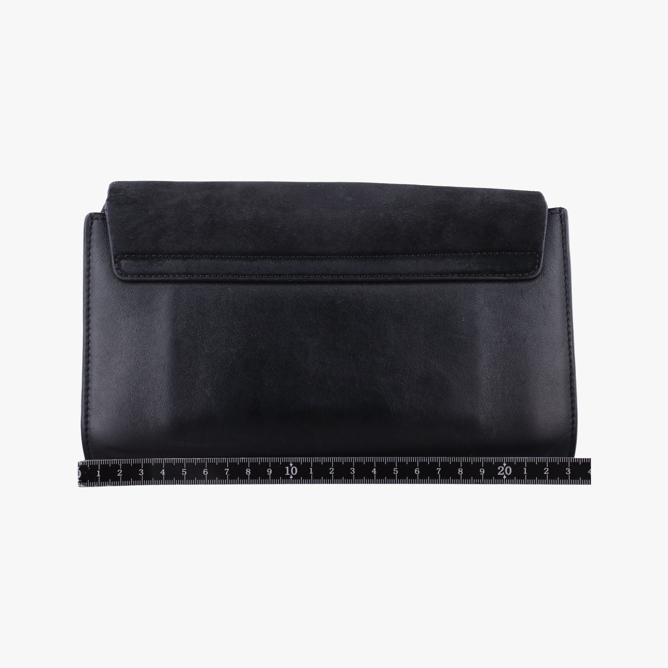 Pre-owned Chloe FAYE Black Leather×suede  shoulderbag | stylenewstar