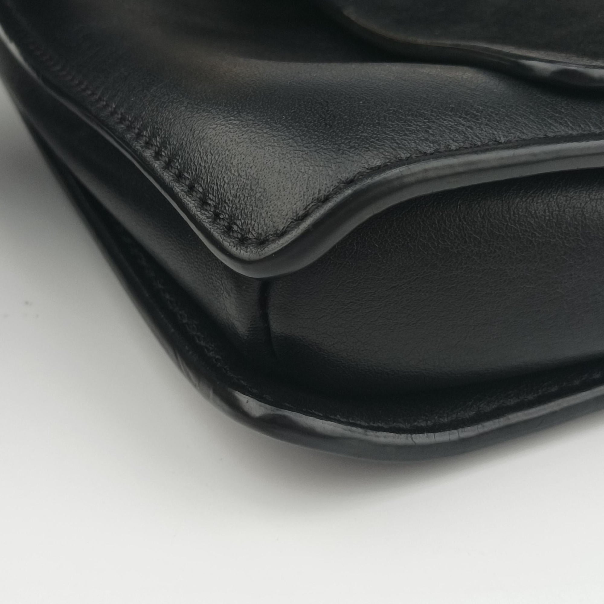 Pre-owned Chloe FAYE Black Leather×suede  shoulderbag | stylenewstar