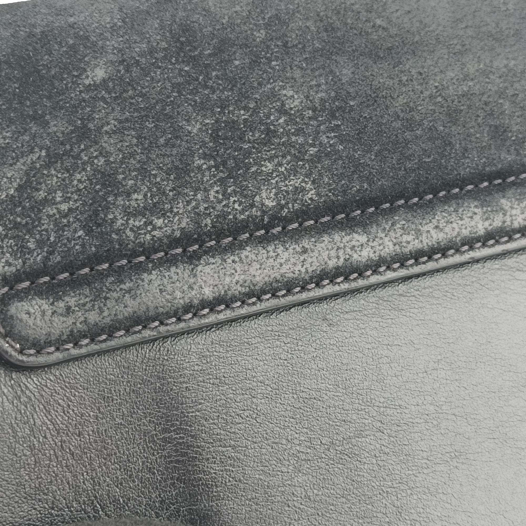 Pre-owned Chloe FAYE Black Leather×suede  shoulderbag | stylenewstar