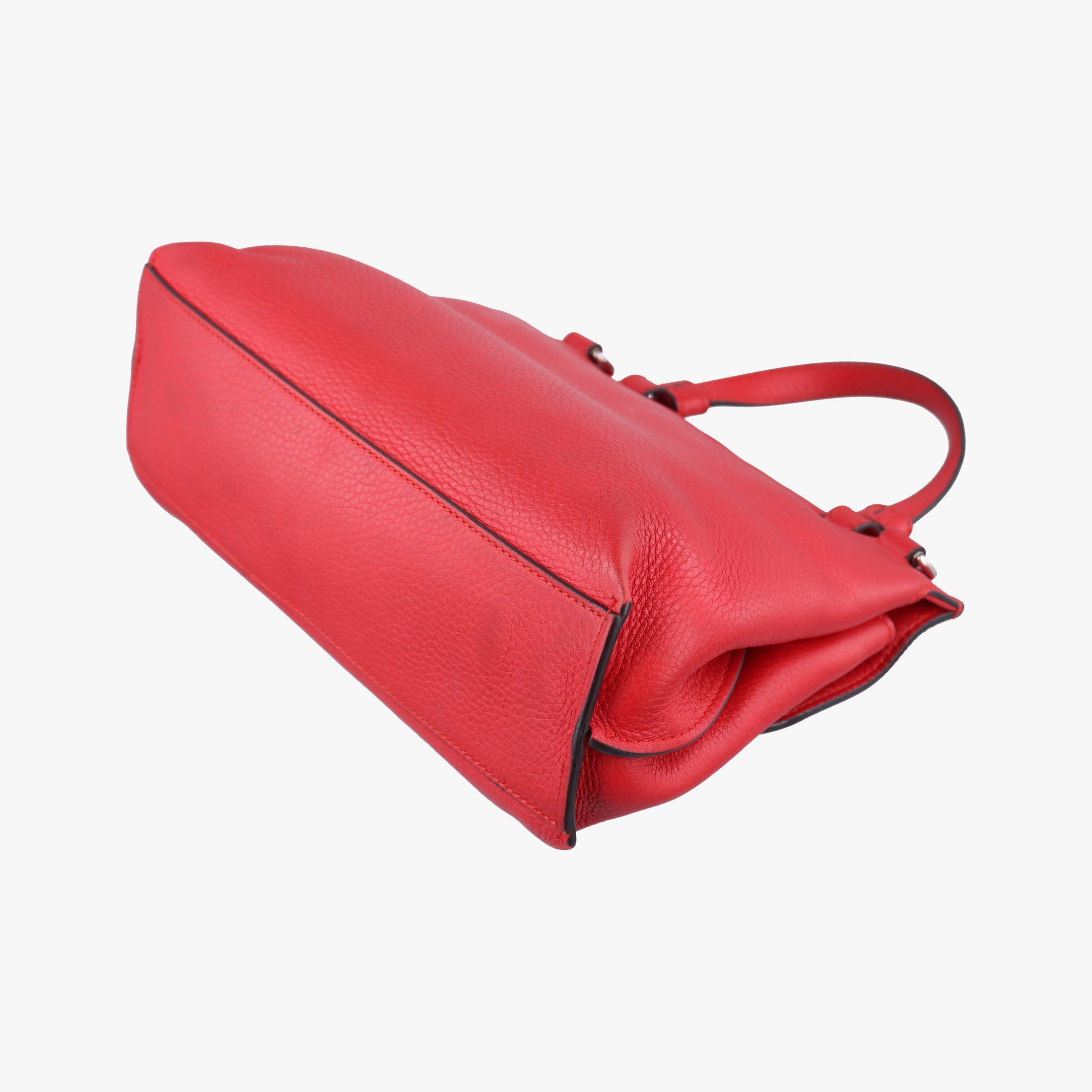 Vintage Gucci Bamboo Daily Red Leather 370831 shoulderbag | stylenewstar