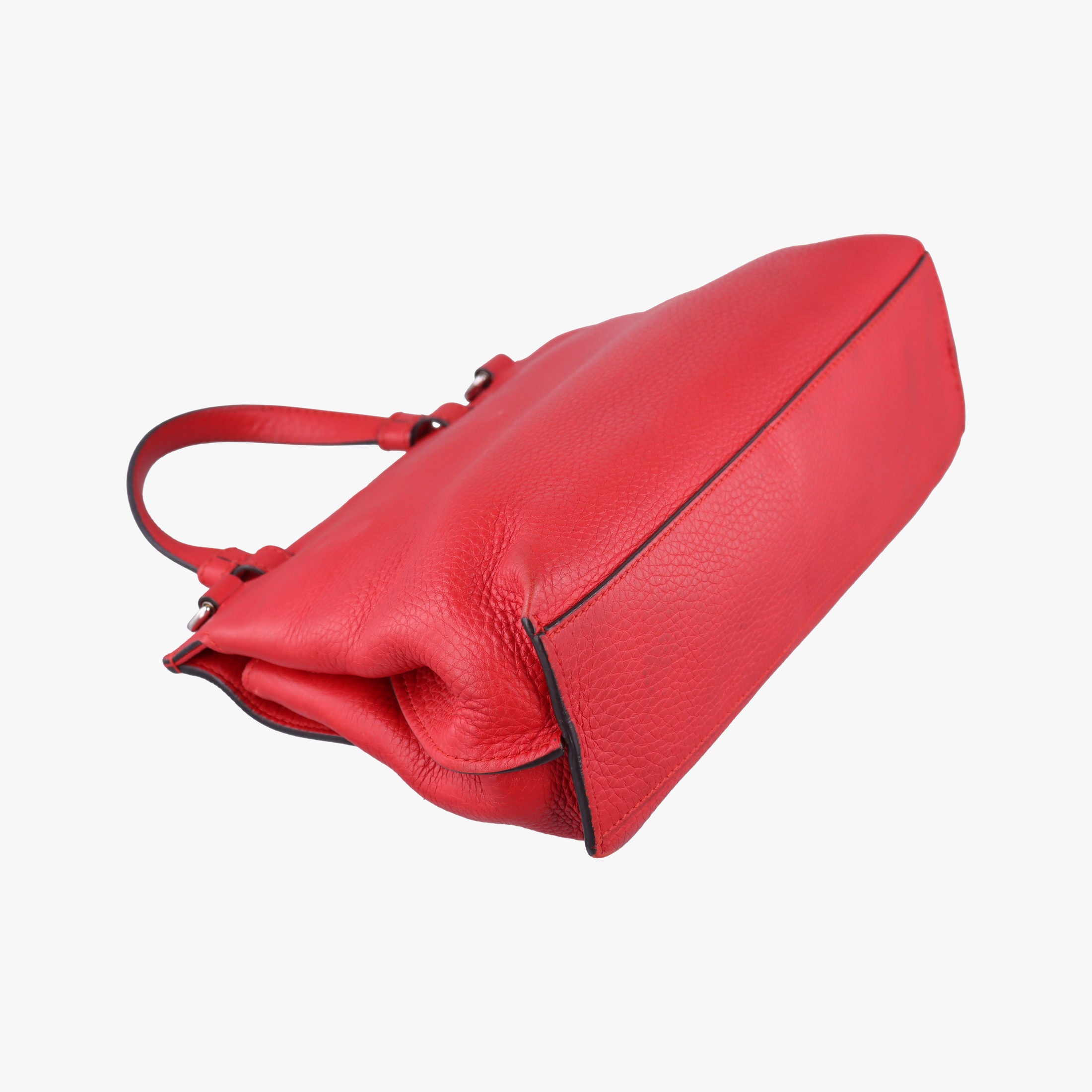 Vintage Gucci Bamboo Daily Red Leather 370831 shoulderbag | stylenewstar
