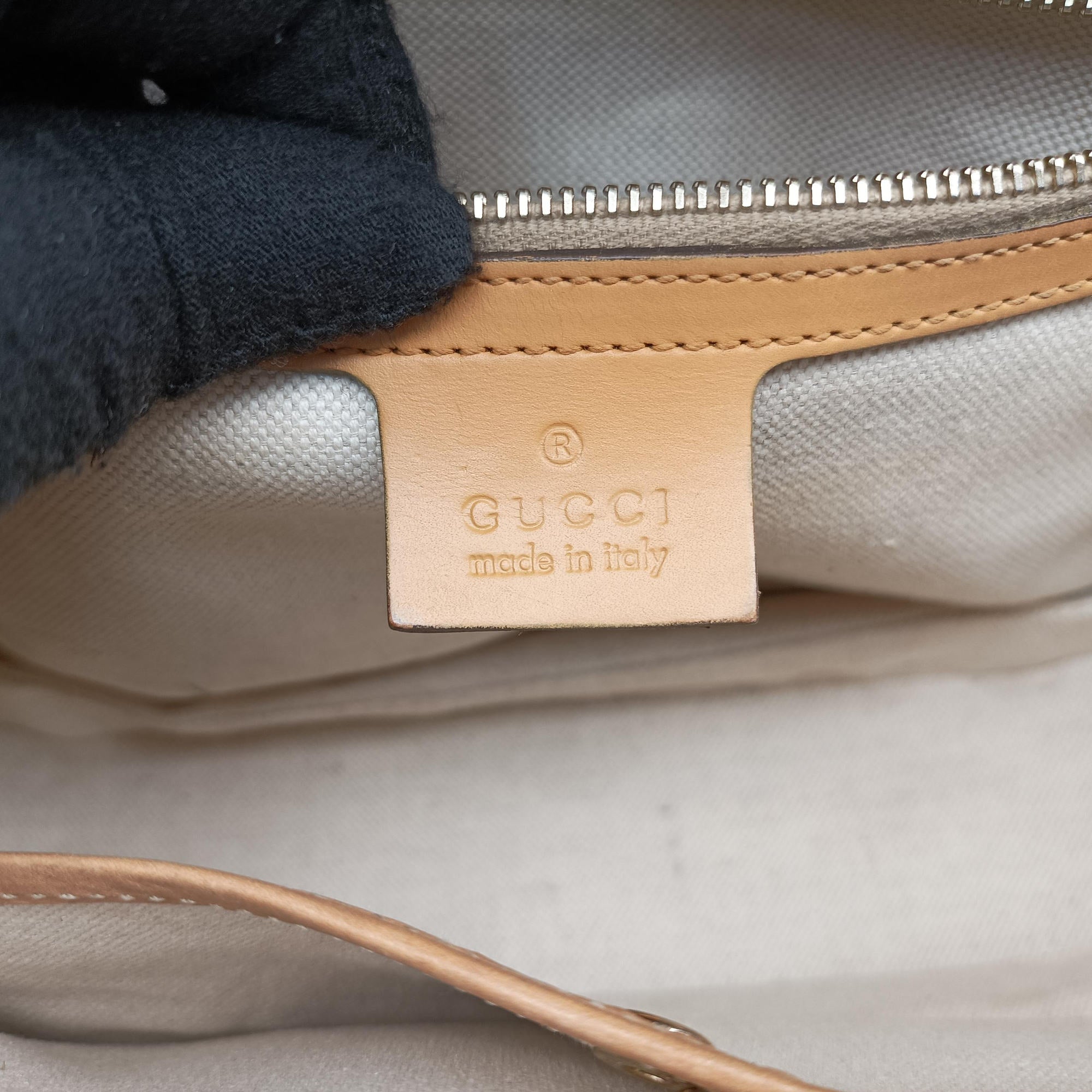 Pre-owned Gucci New Bamboo Multicolour ponyhair ×leather 254884 shoulderbag | stylenewstar
