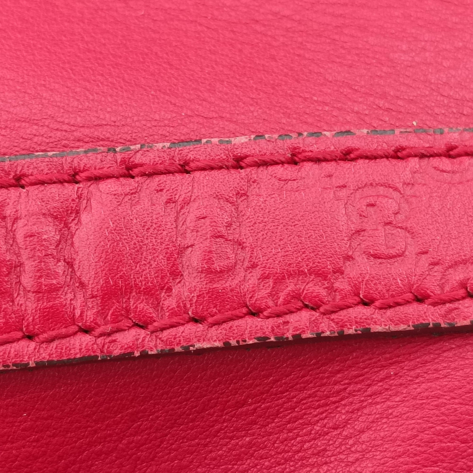 Vintage Gucci Microguccissima boston Red Leather 269876 shoulderbag | stylenewstar