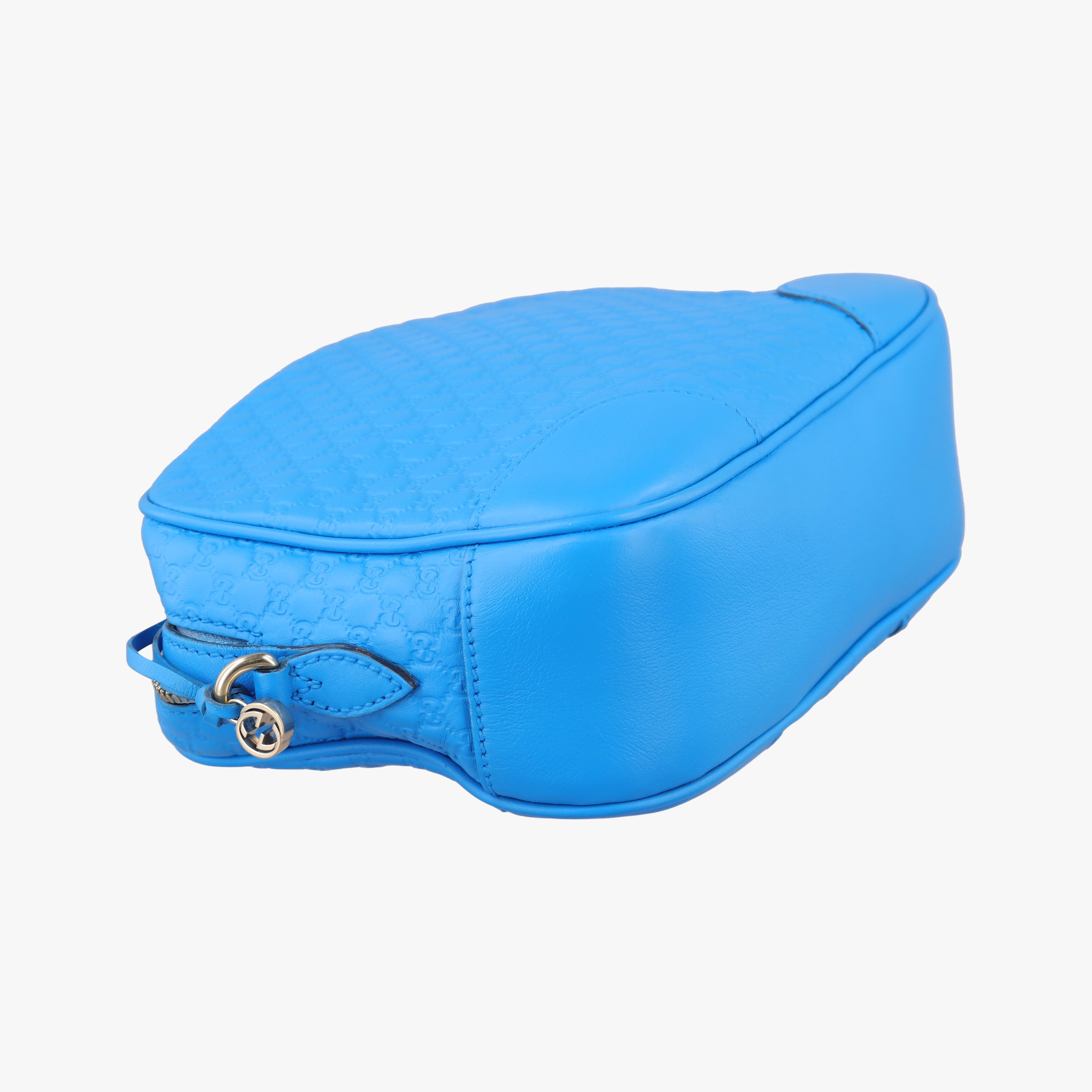 Secondhand Gucci Bree Microguccissima Blue Leather 449413 shoulderbag | stylenewstar