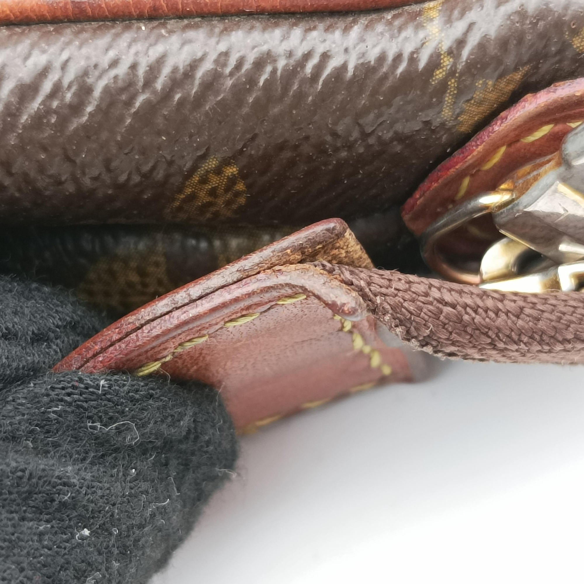 Pre-owned Louis Vuitton EVA brown Monogram Canvas M95567 shoulderbag | stylenewstar
